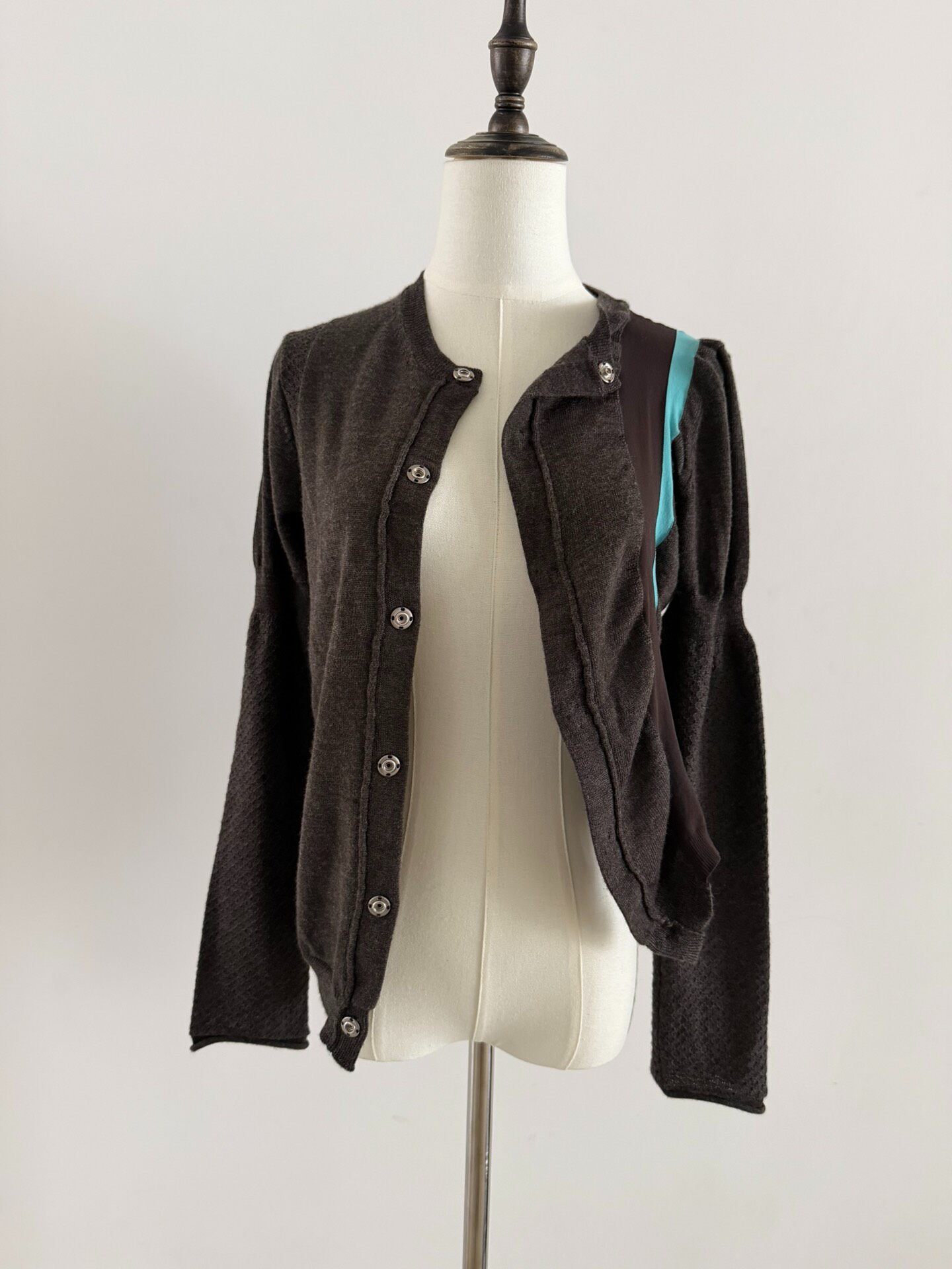 Y's Yohji Yamamoto Irregular Cardigan — label