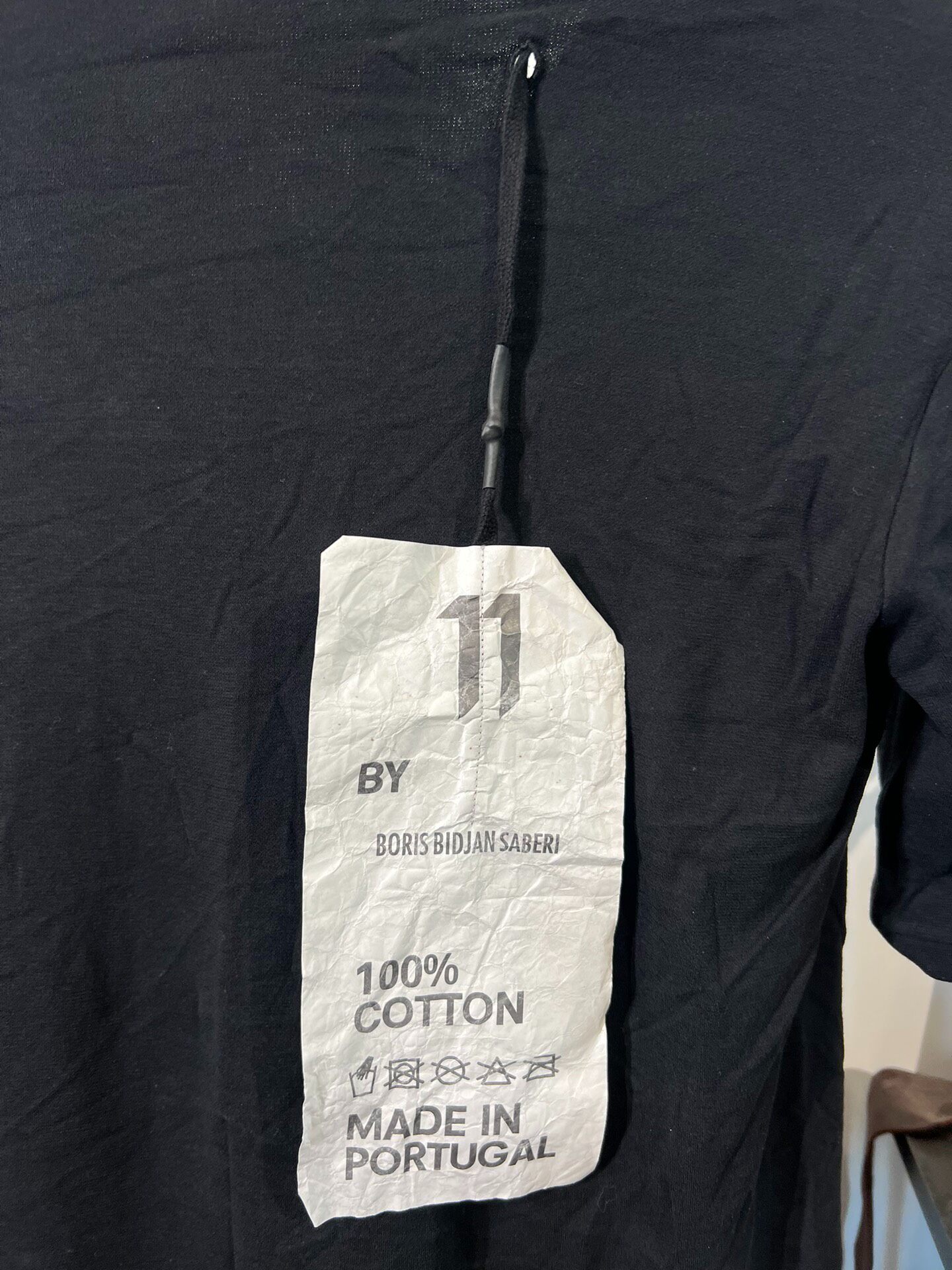 Boris Bidjan Saberi 11 TS1 Mesh T-Shirt — back