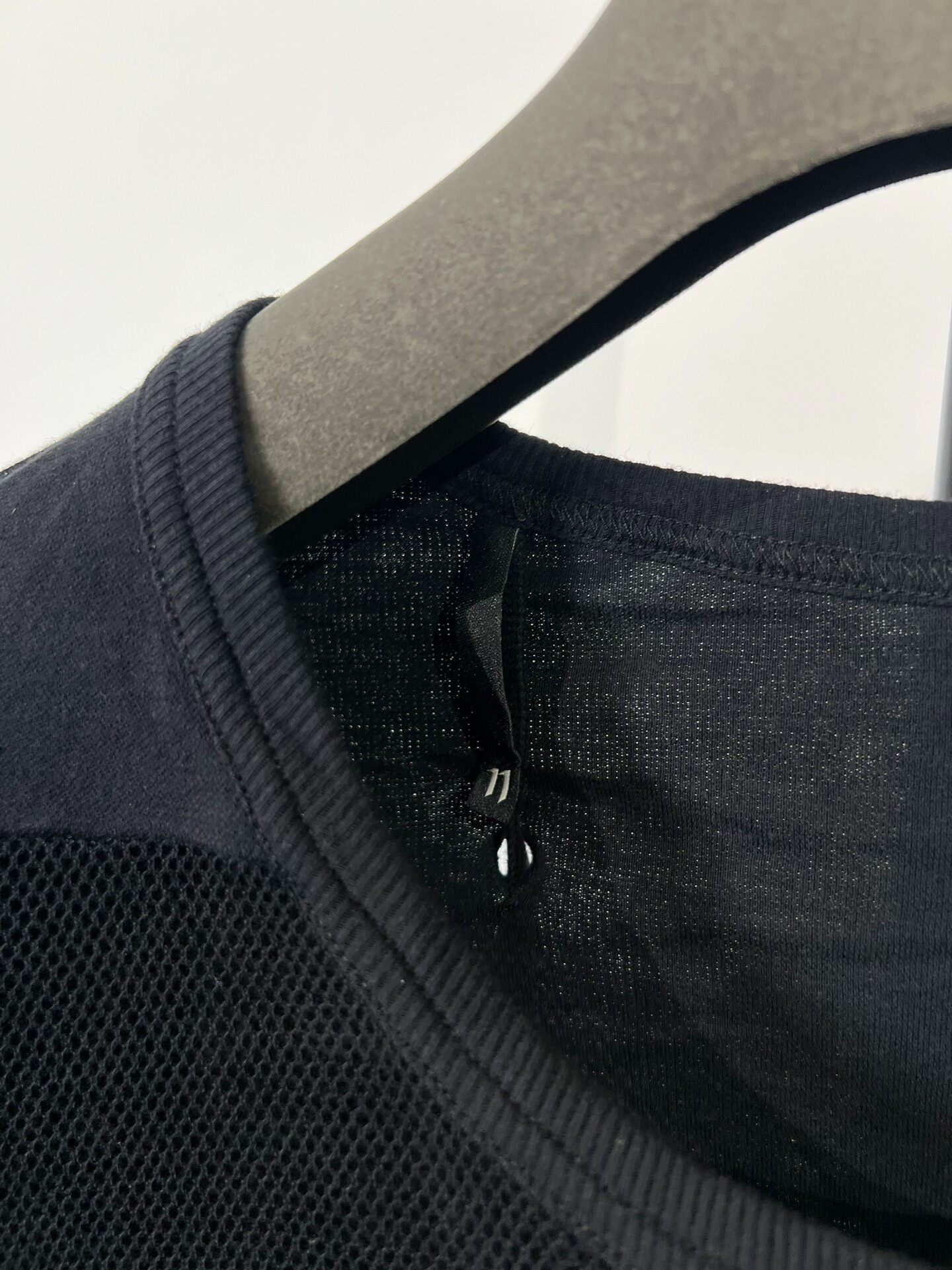 Boris Bidjan Saberi 11 TS1 Mesh T-Shirt — label