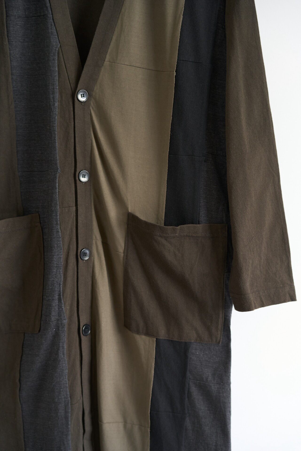 Yohji Yamamoto 17aw Patchwork Cardigan — back