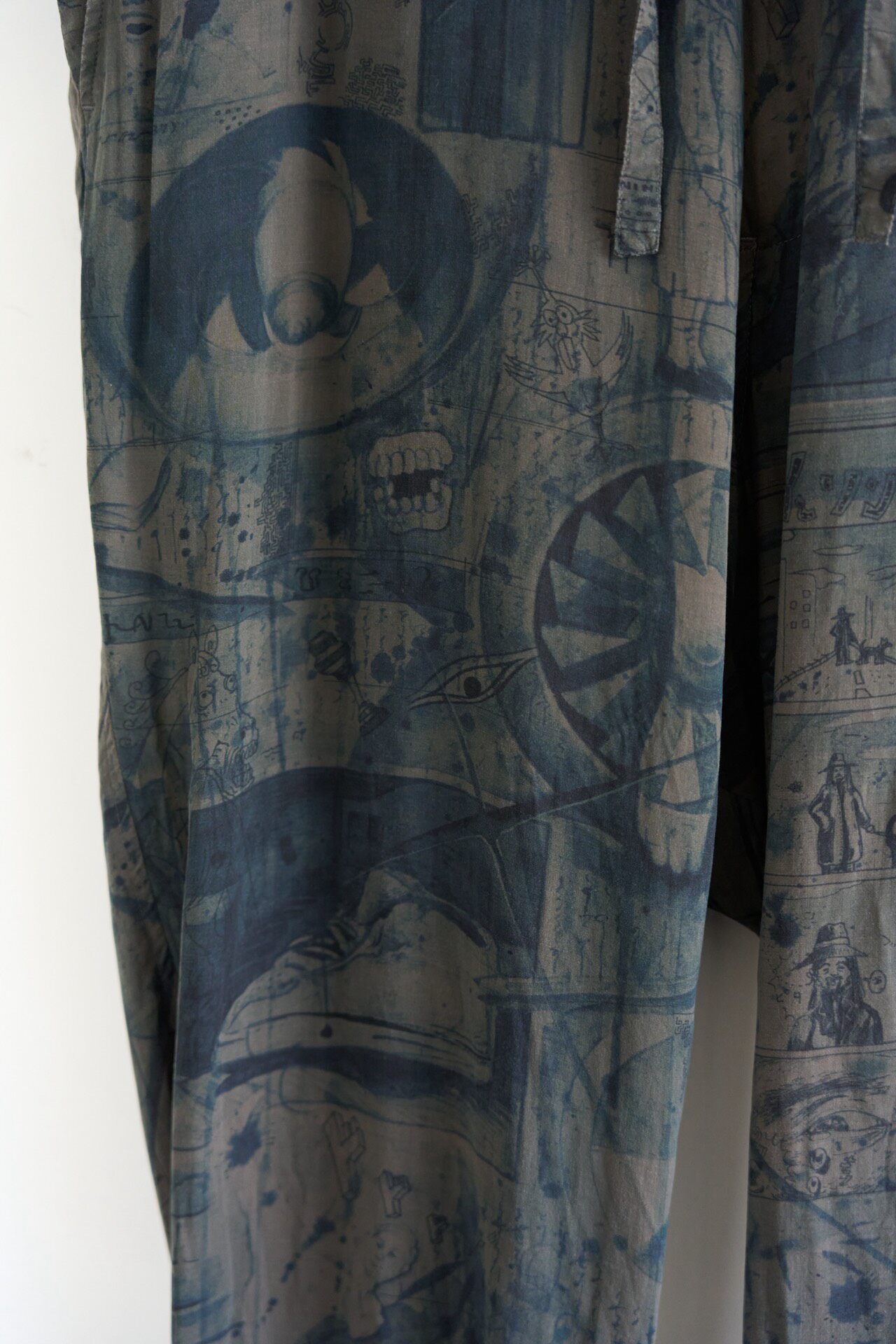 Yohji Yamamoto 14aw Comic Trousers — back