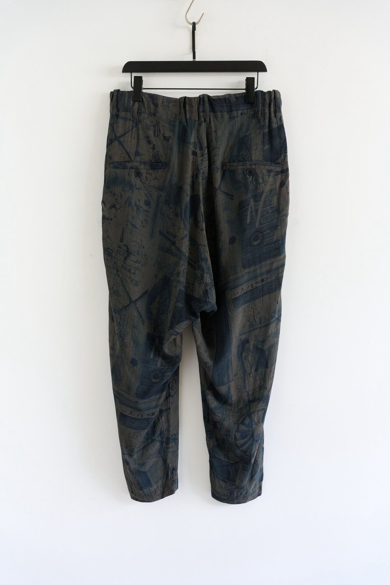 Yohji Yamamoto 14aw Comic Trousers — front