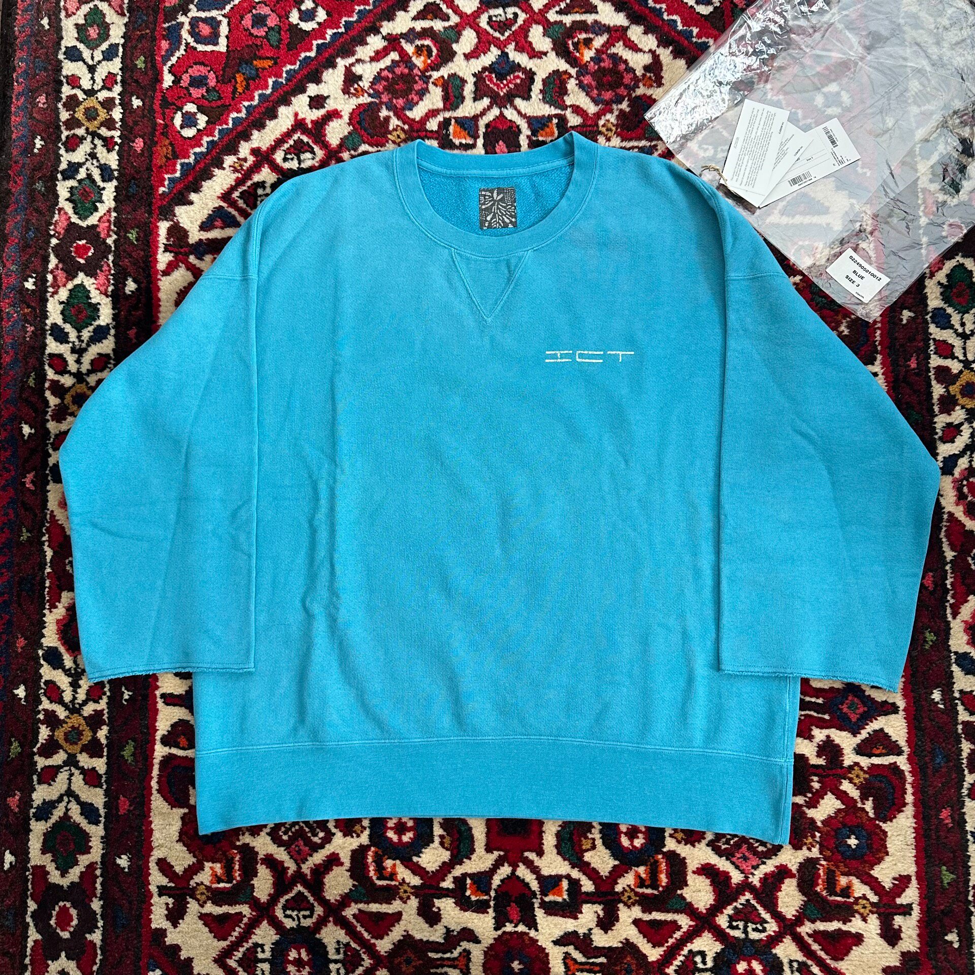 Visvim 24AW ICT Jumbo 3/4 Sweat