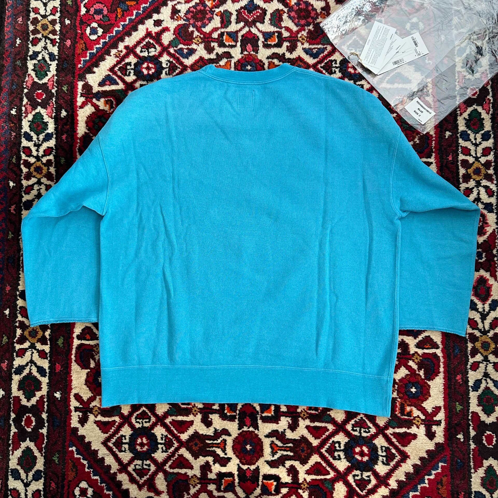 Visvim 24AW ICT Jumbo 3/4 Sweat — front