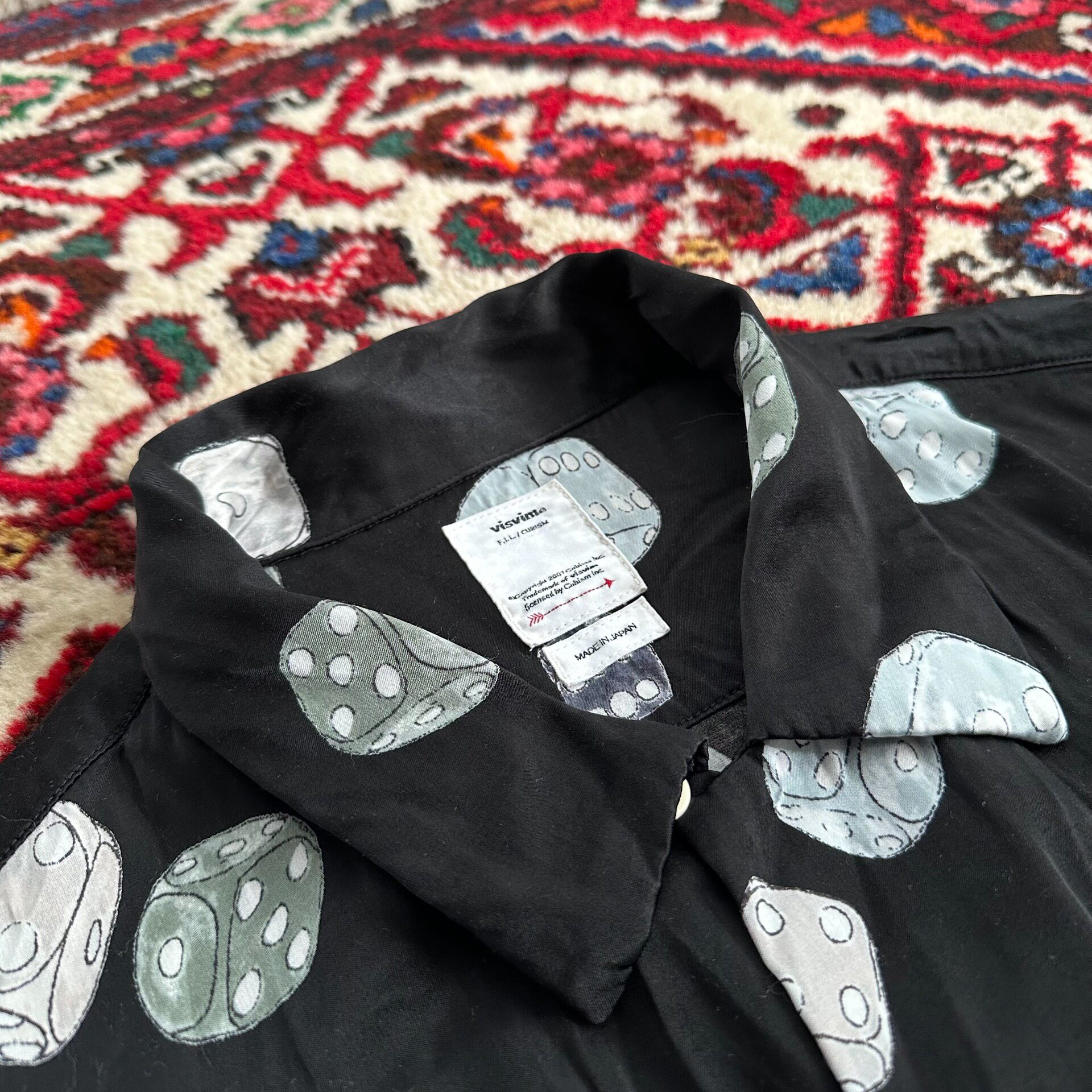 Visvim 21SS WALLIS Short Sleeve Shirt — back