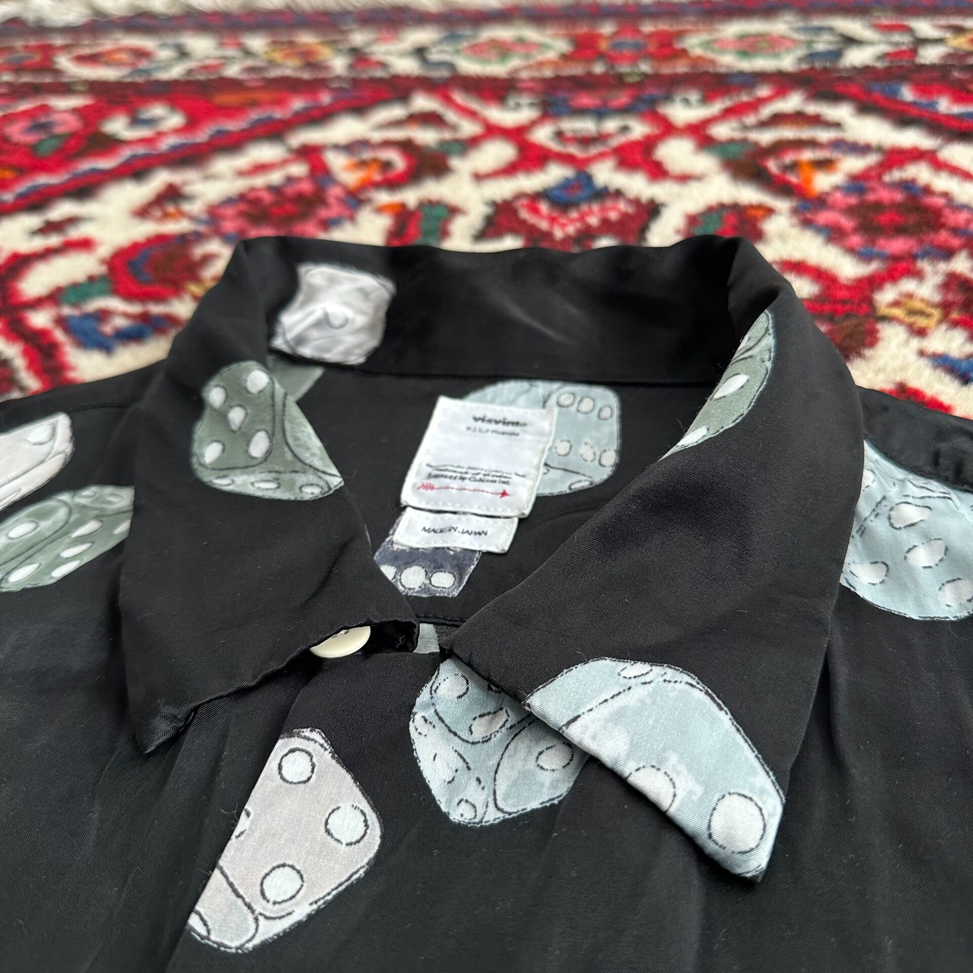 Visvim 21SS WALLIS Short Sleeve Shirt — label