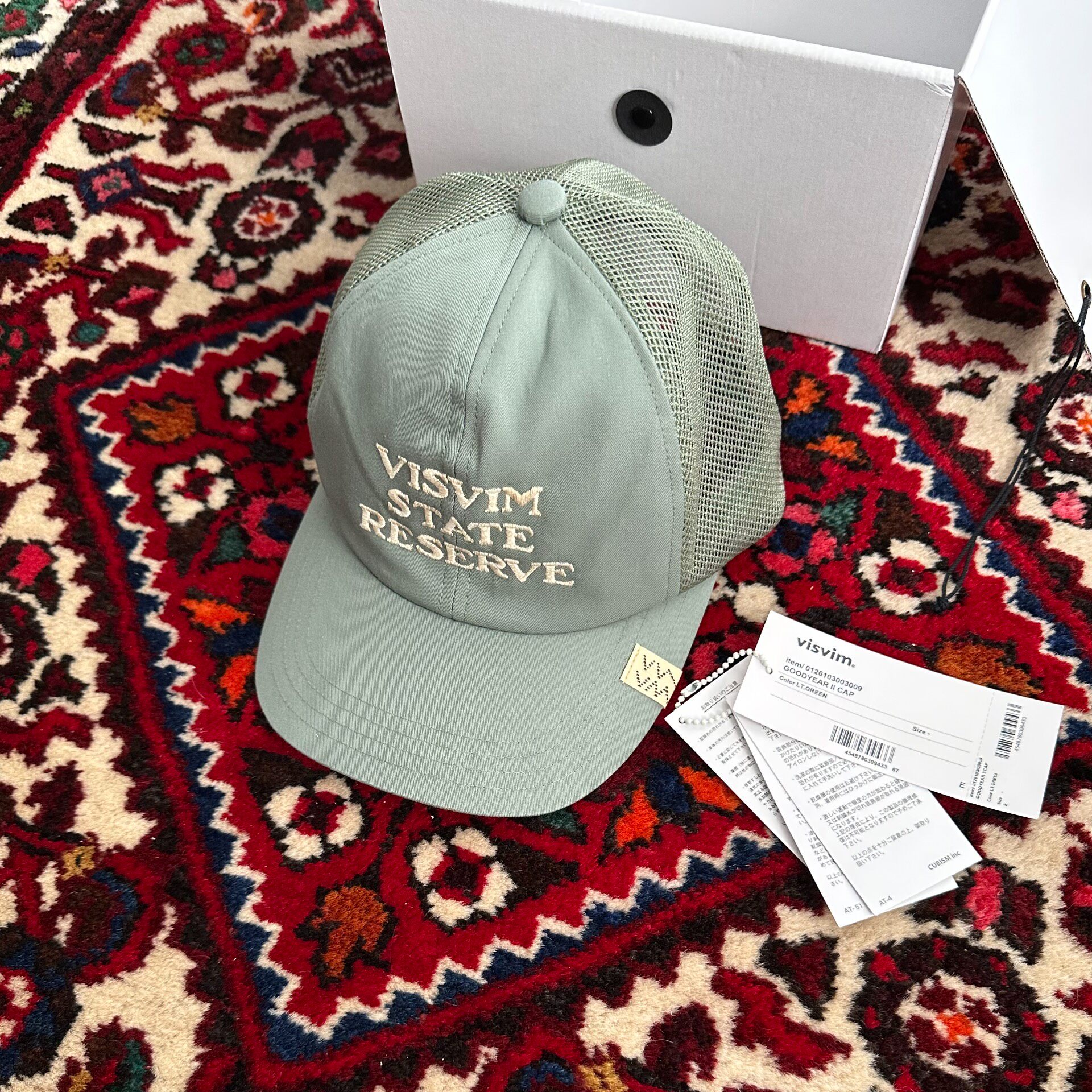 Visvim 26SS Goodyear II Cap — front