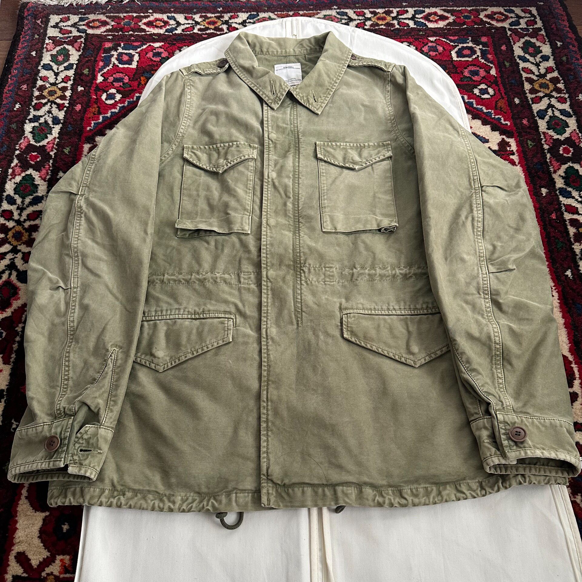 Visvim 18SS M65 Four-Pocket Jacket — detail
