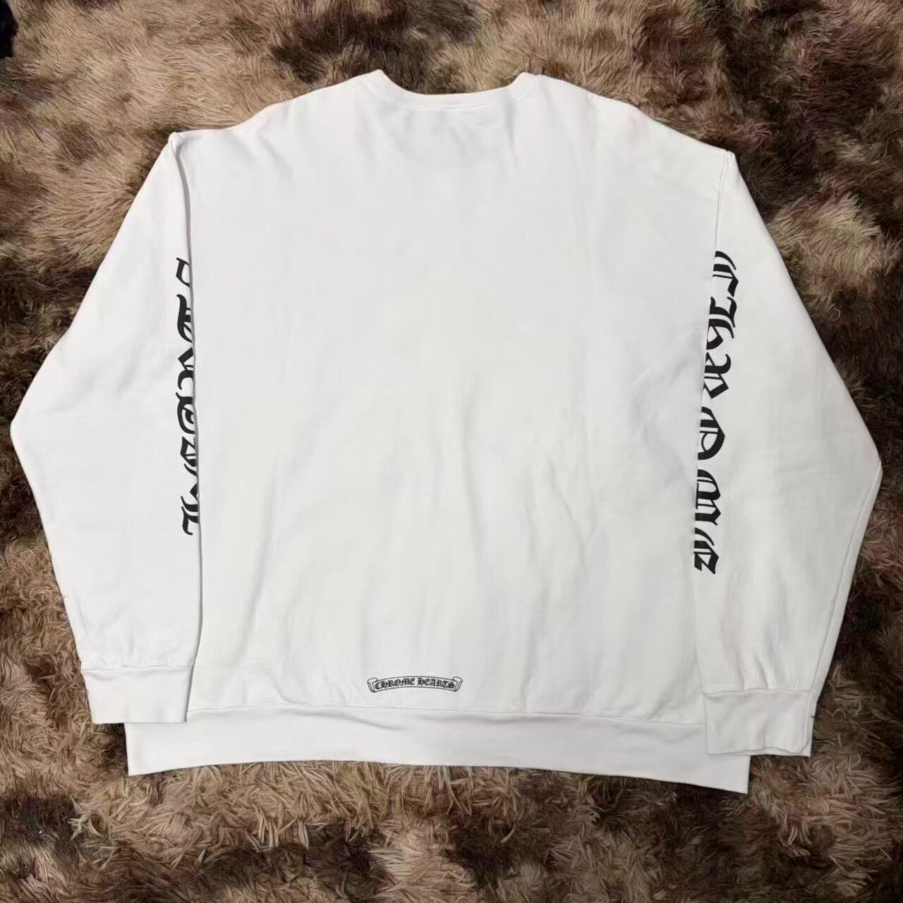Chrome Hearts White Long-Sleeve Sweatshirt