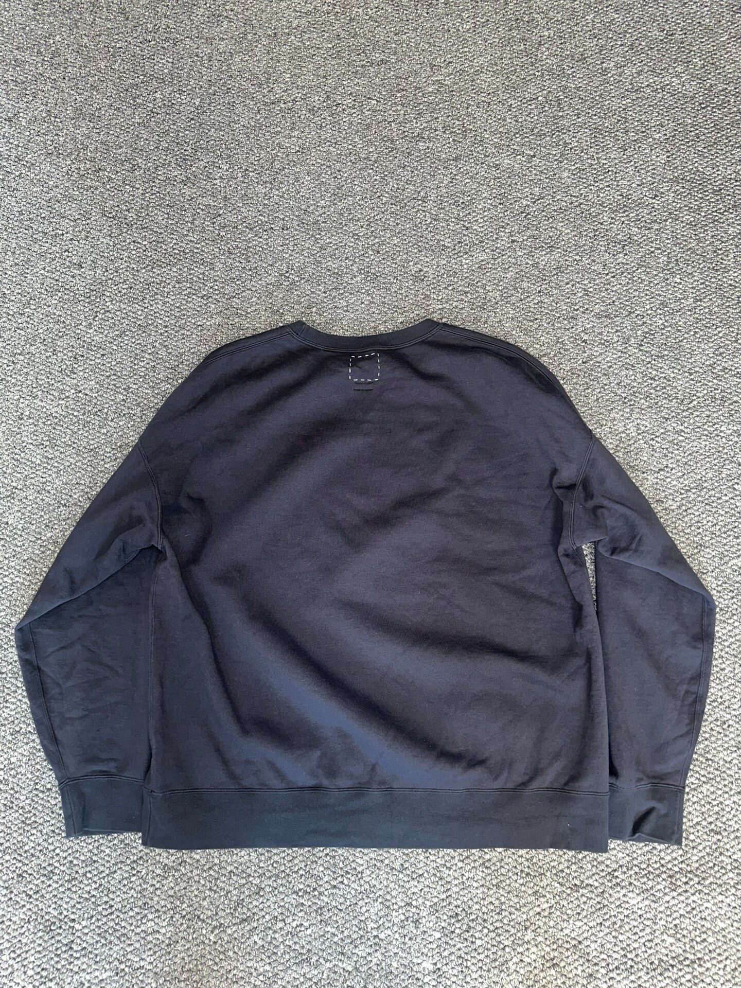 Visvim Cotton Fleece Crewneck Sweatshirt — back