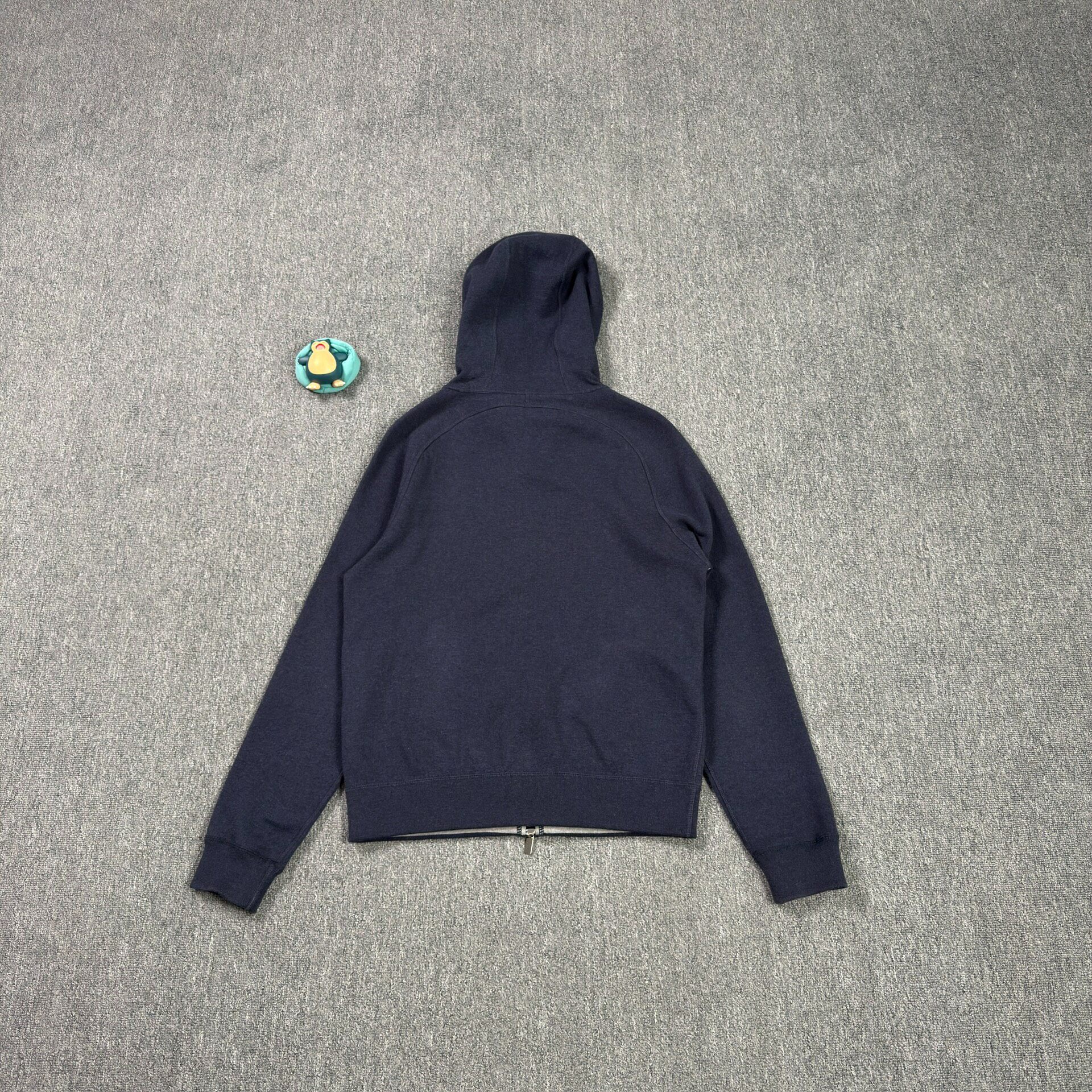 Dior Navy Monogram Inner Hoodie — front