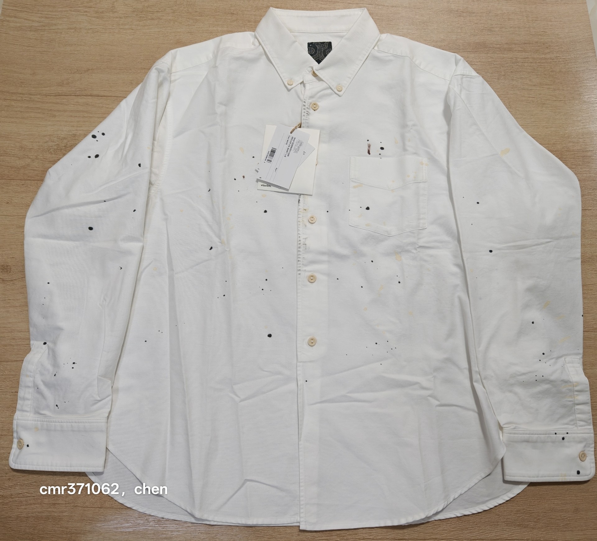 Visvim Beiler Long Sleeve Oxford Shirt