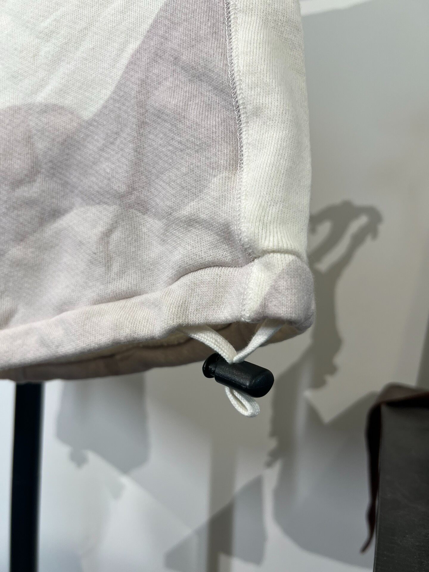 Boris Bidjan Saberi Camo Drop-Crotch Shorts L — detail
