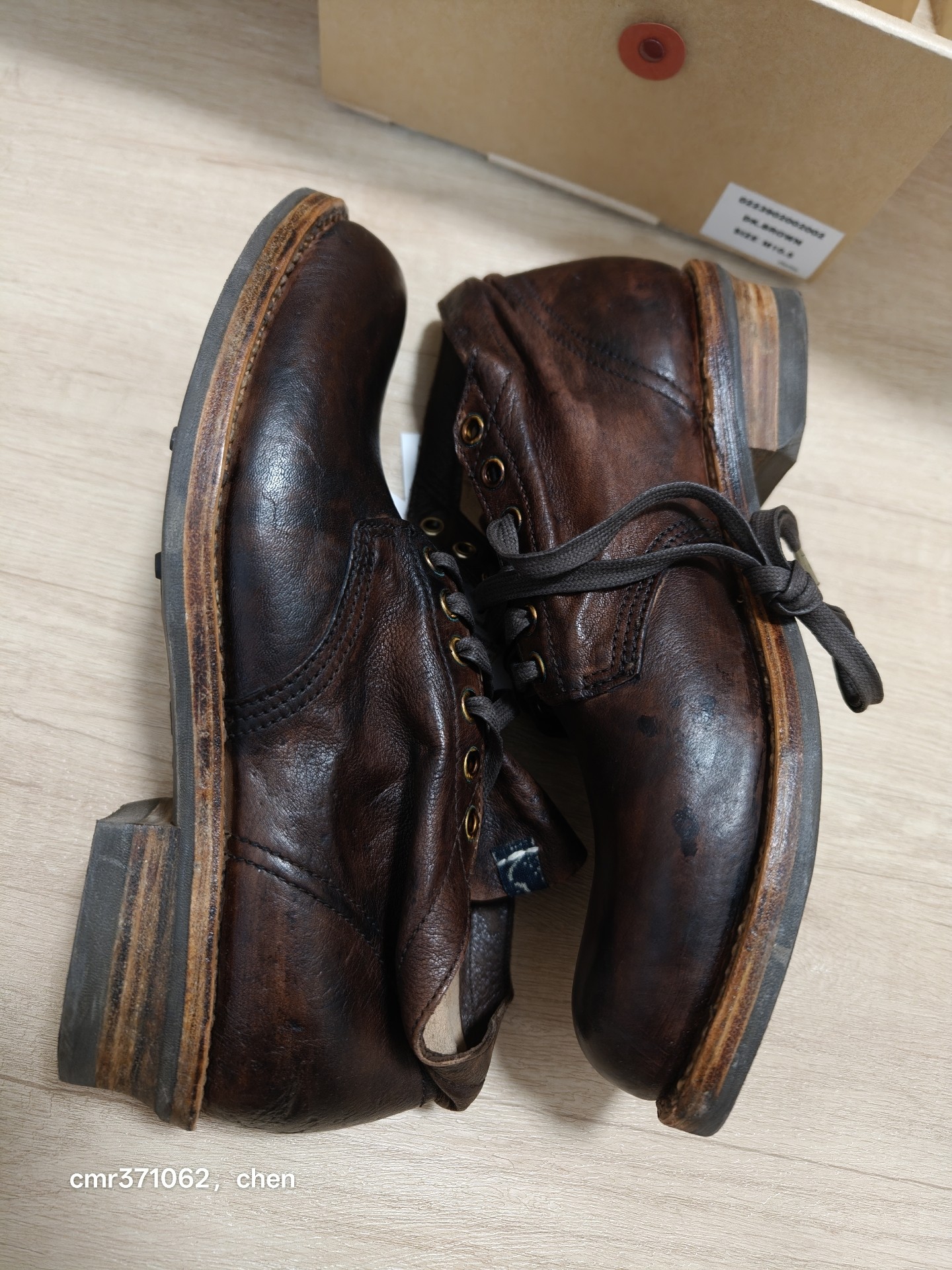 VISVIM 23 ICT Brigadier Boots — back