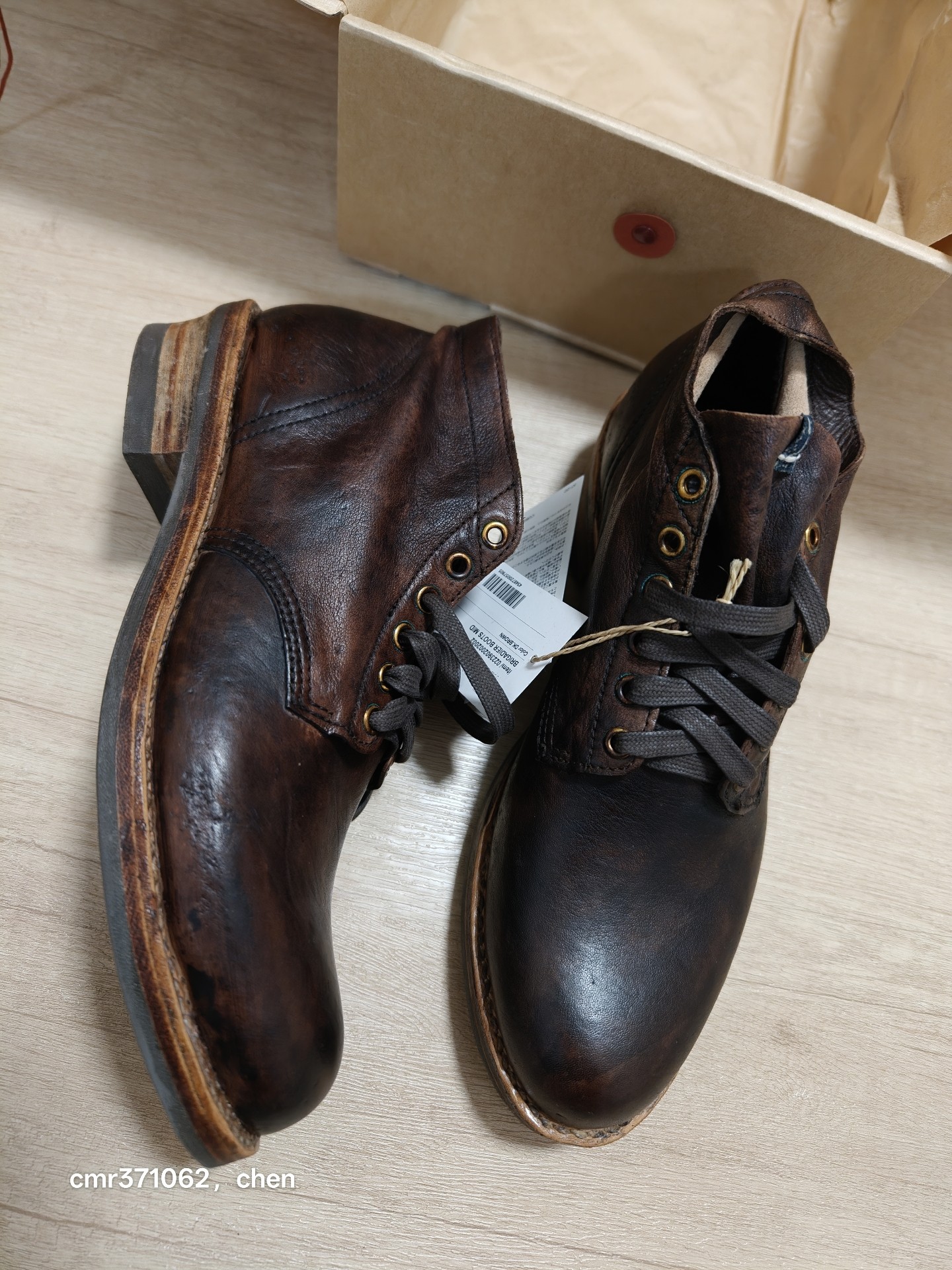 VISVIM 23 ICT Brigadier Boots — front