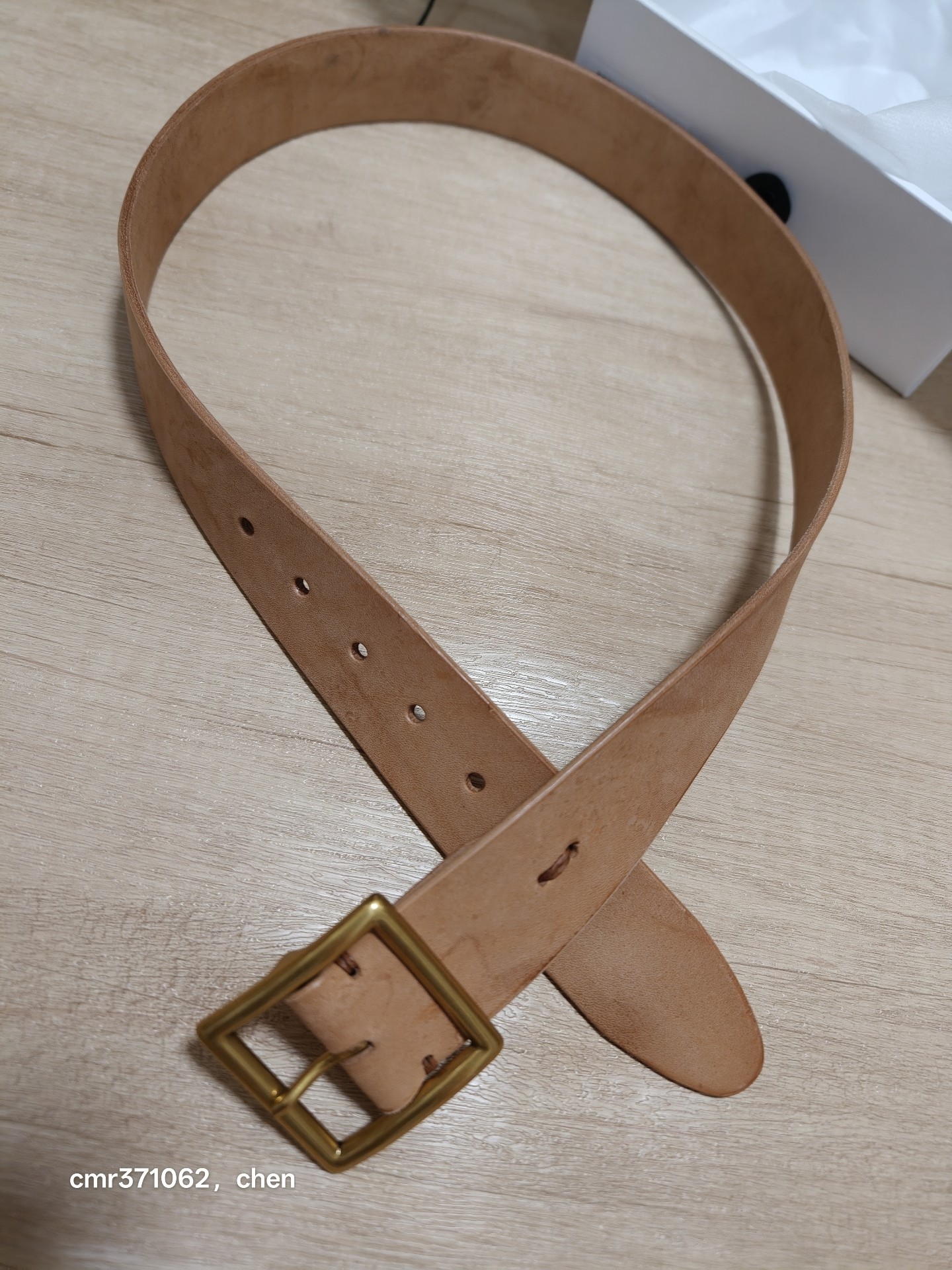 Visvim 26aw 40mm Natural Belt