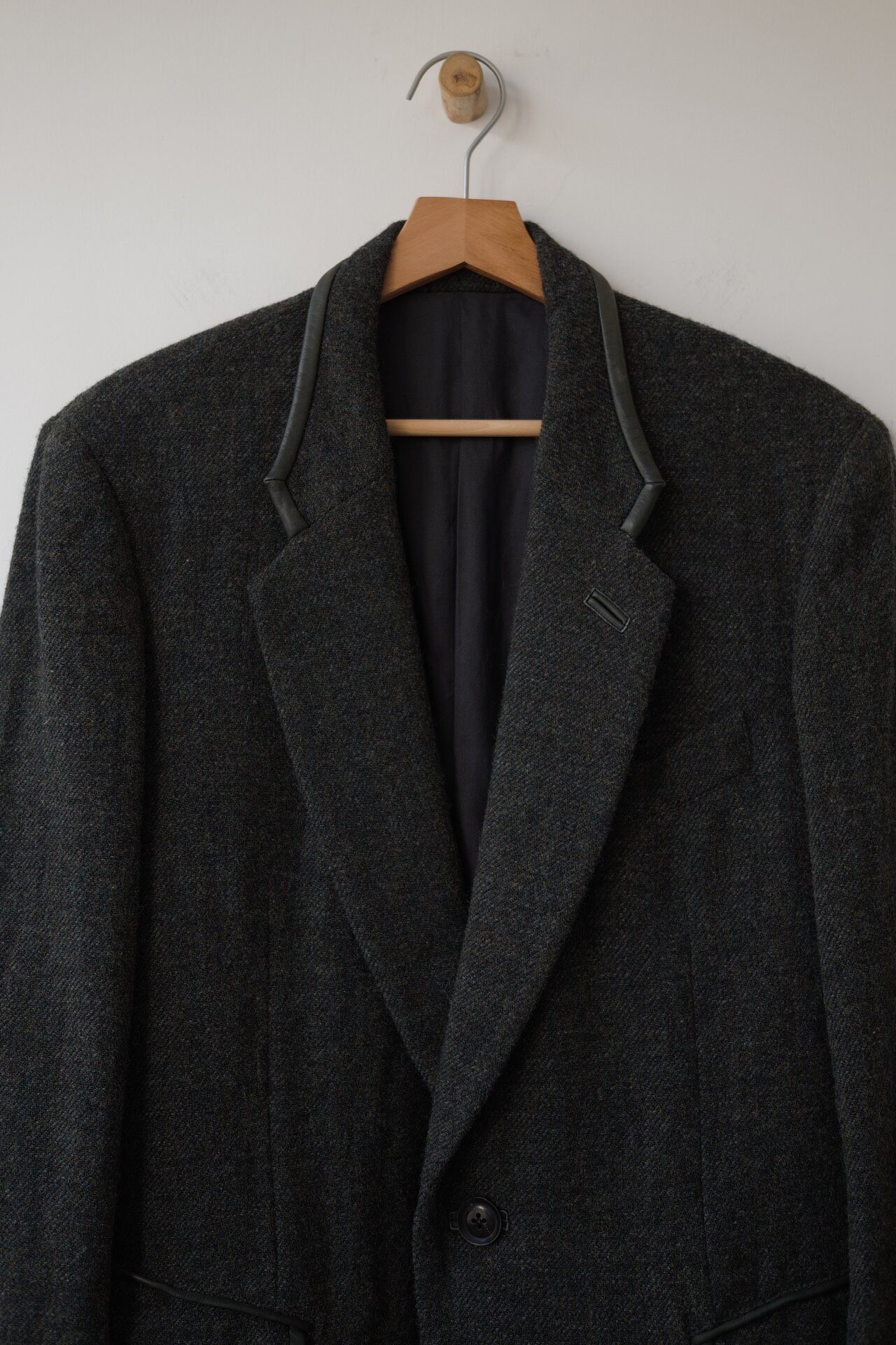 Yohji Yamamoto Y's Tweed Blazer — front