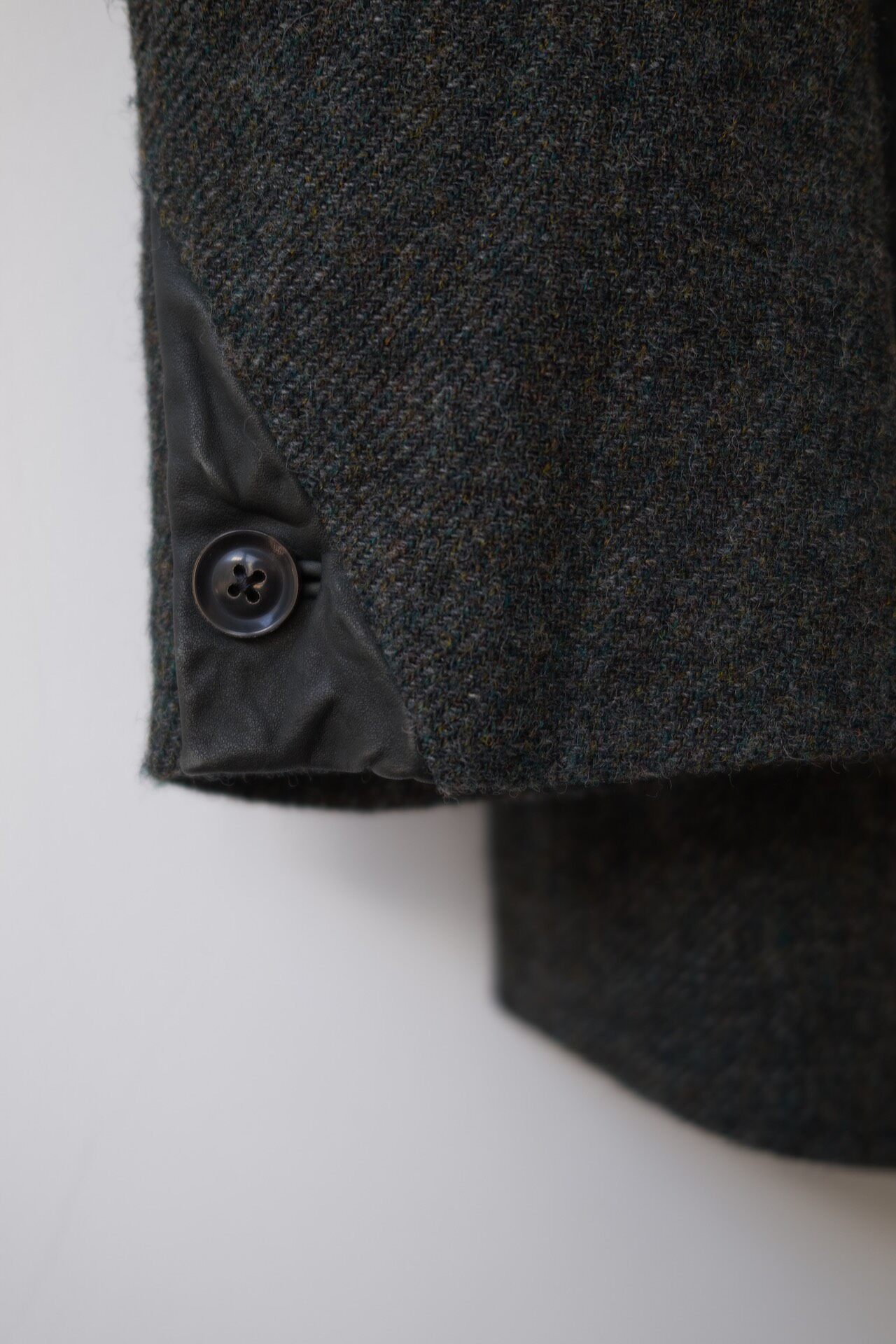 Yohji Yamamoto Y's Tweed Blazer — back