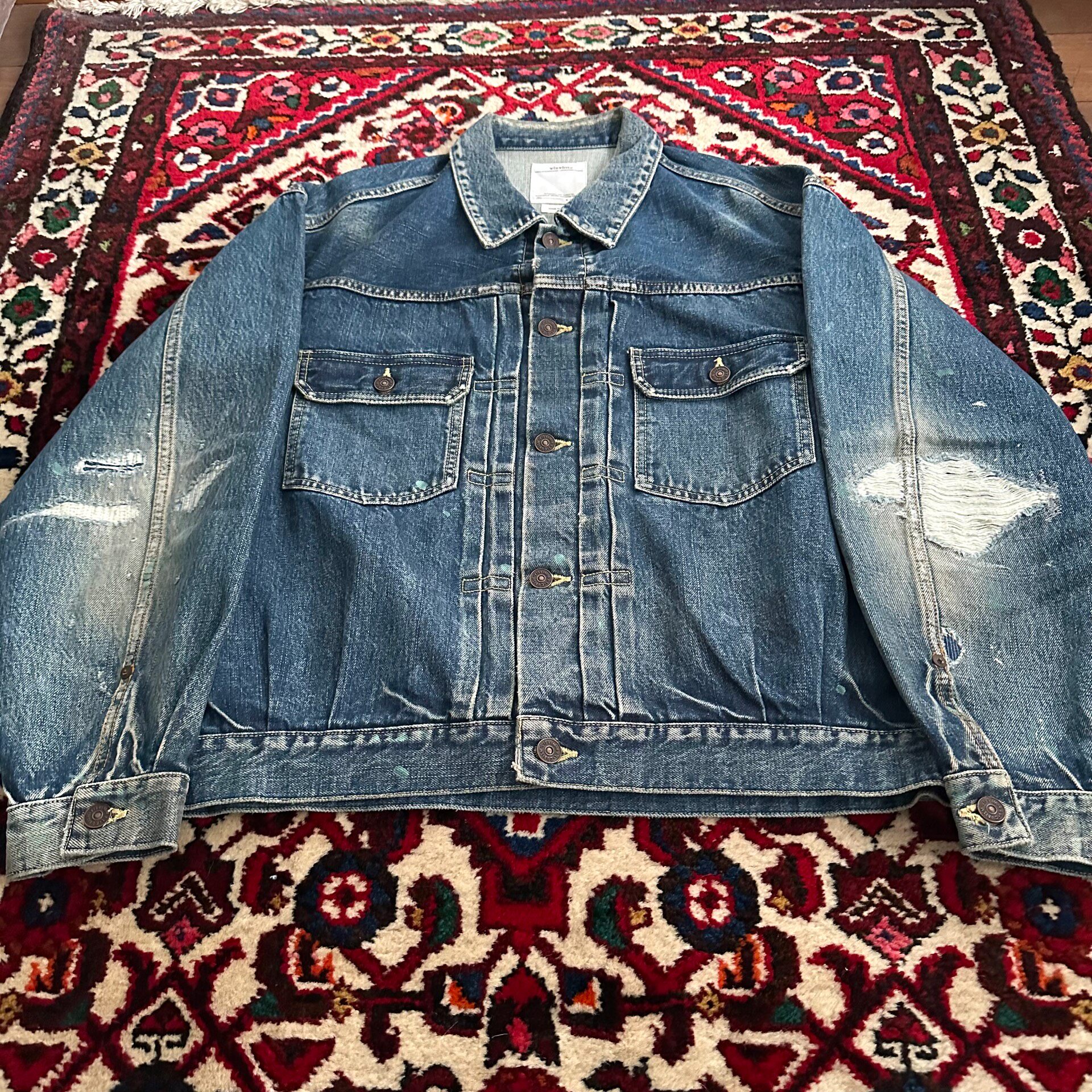 Visvim 21AW 101XX Denim Jacket — front