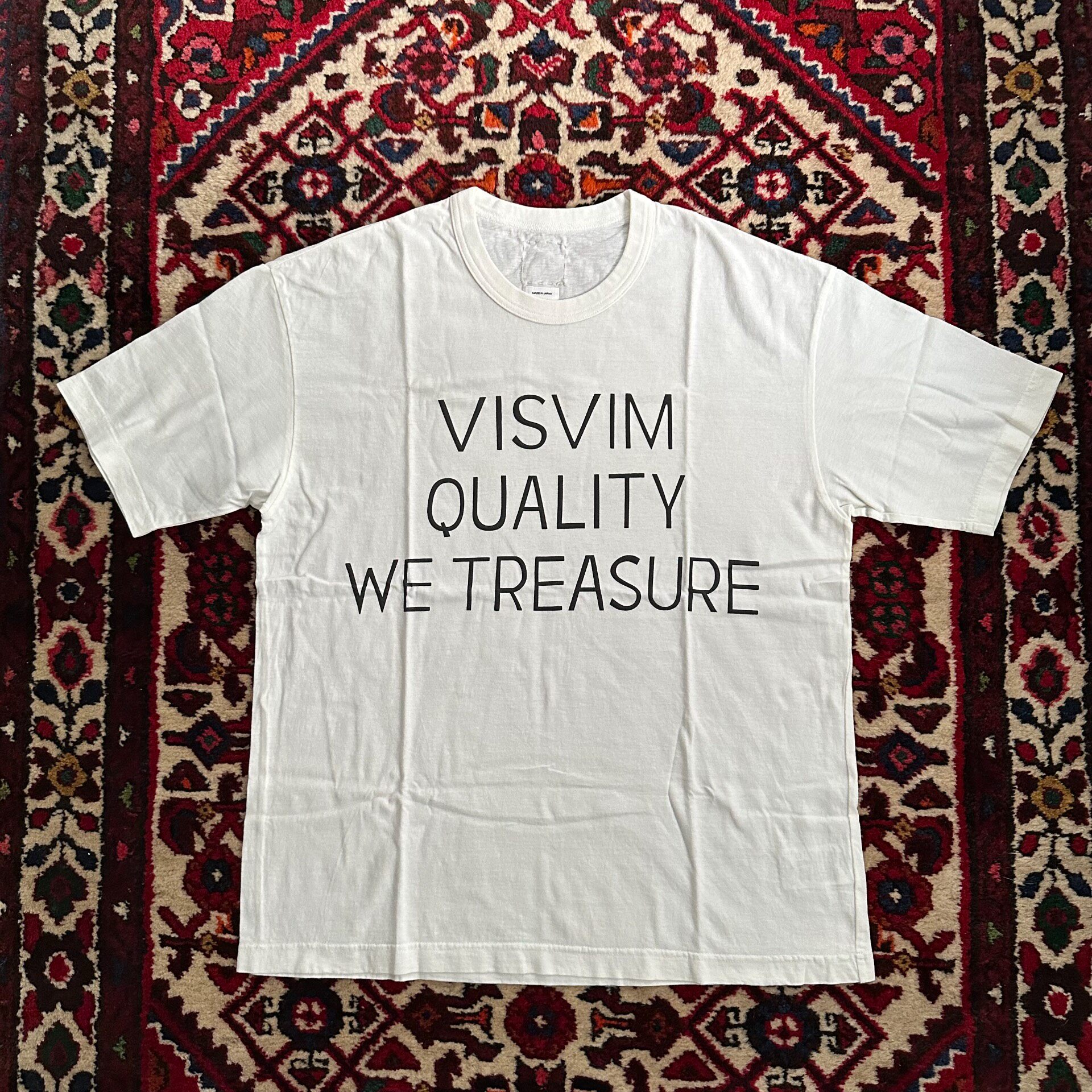 Visvim 25AW Jumbo Short Sleeve Tee — front