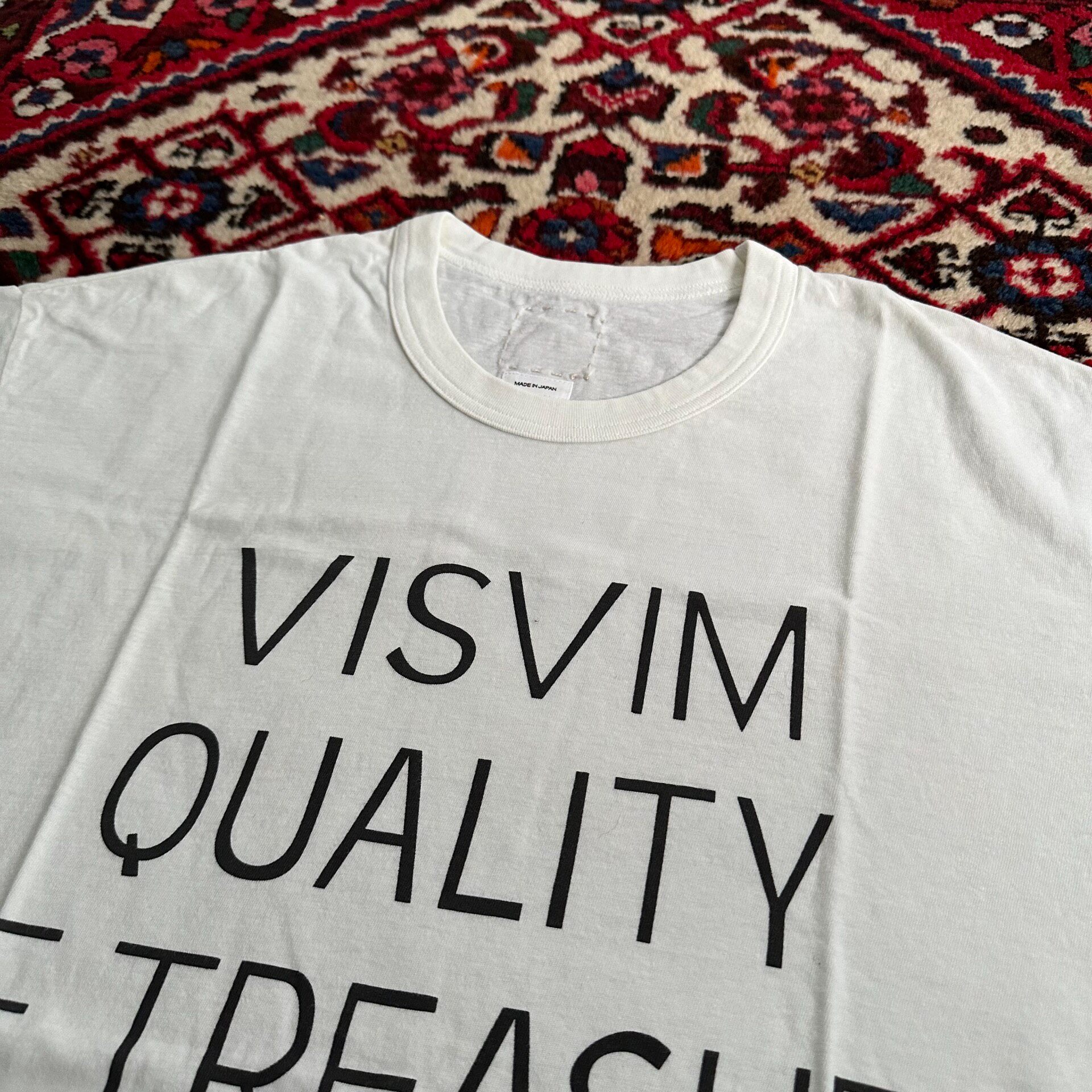 Visvim 25AW Jumbo Short Sleeve Tee — detail