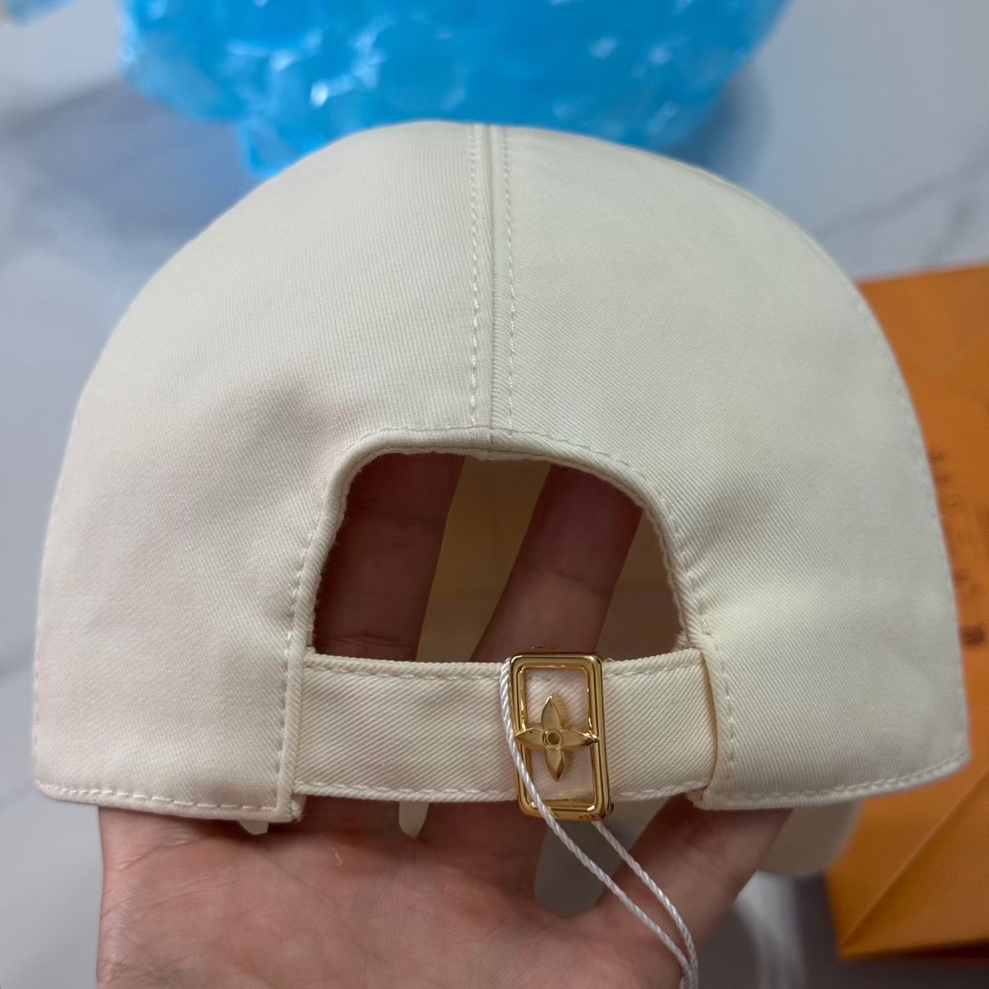 Louis Vuitton Pink LV Embroidery Baseball Cap — back