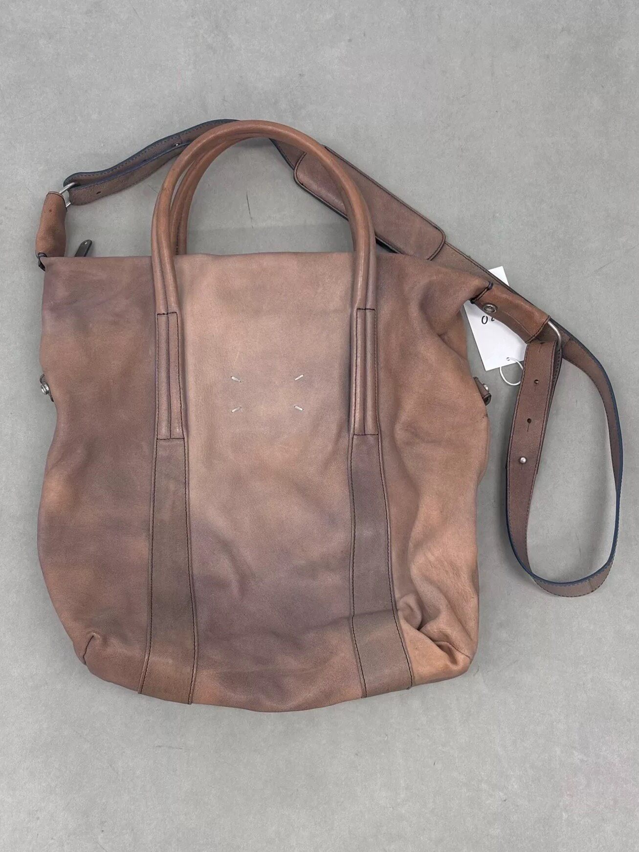 Maison Margiela AW2013 Camel Bag — back