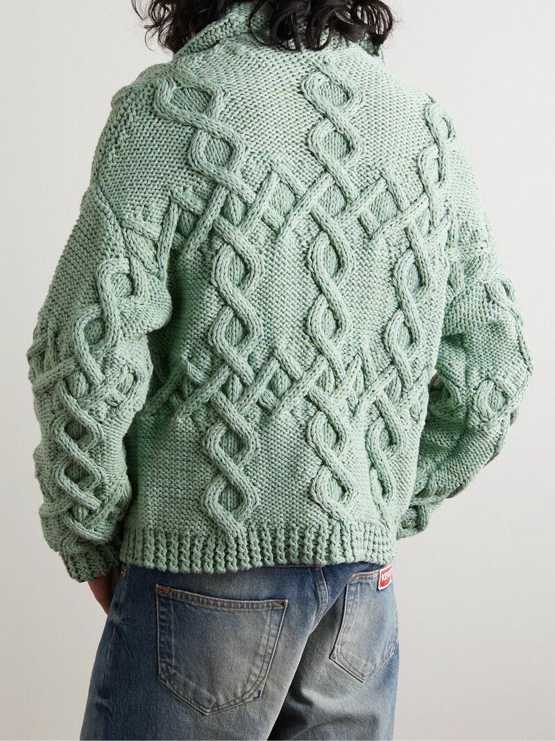 VISVIM 23SS Cowichan Hand-knit Cardigan — back