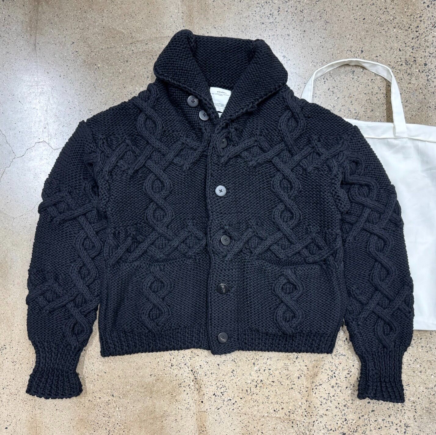 VISVIM 23SS Cowichan Hand-knit Cardigan