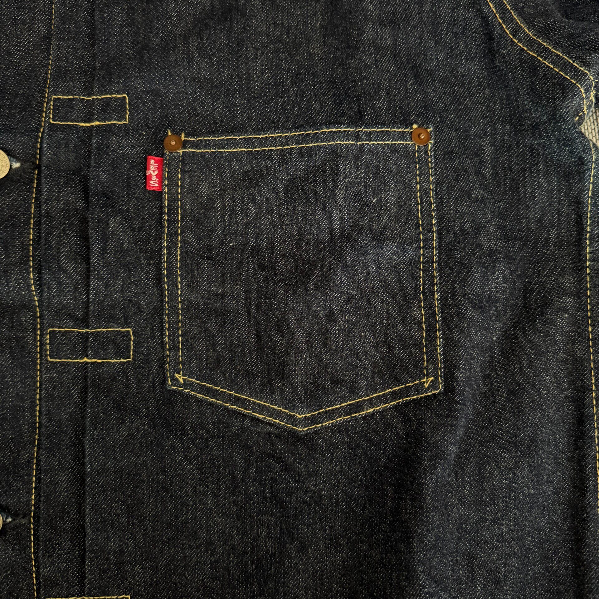 Levi's LVC S506xx Denim Jacket — back