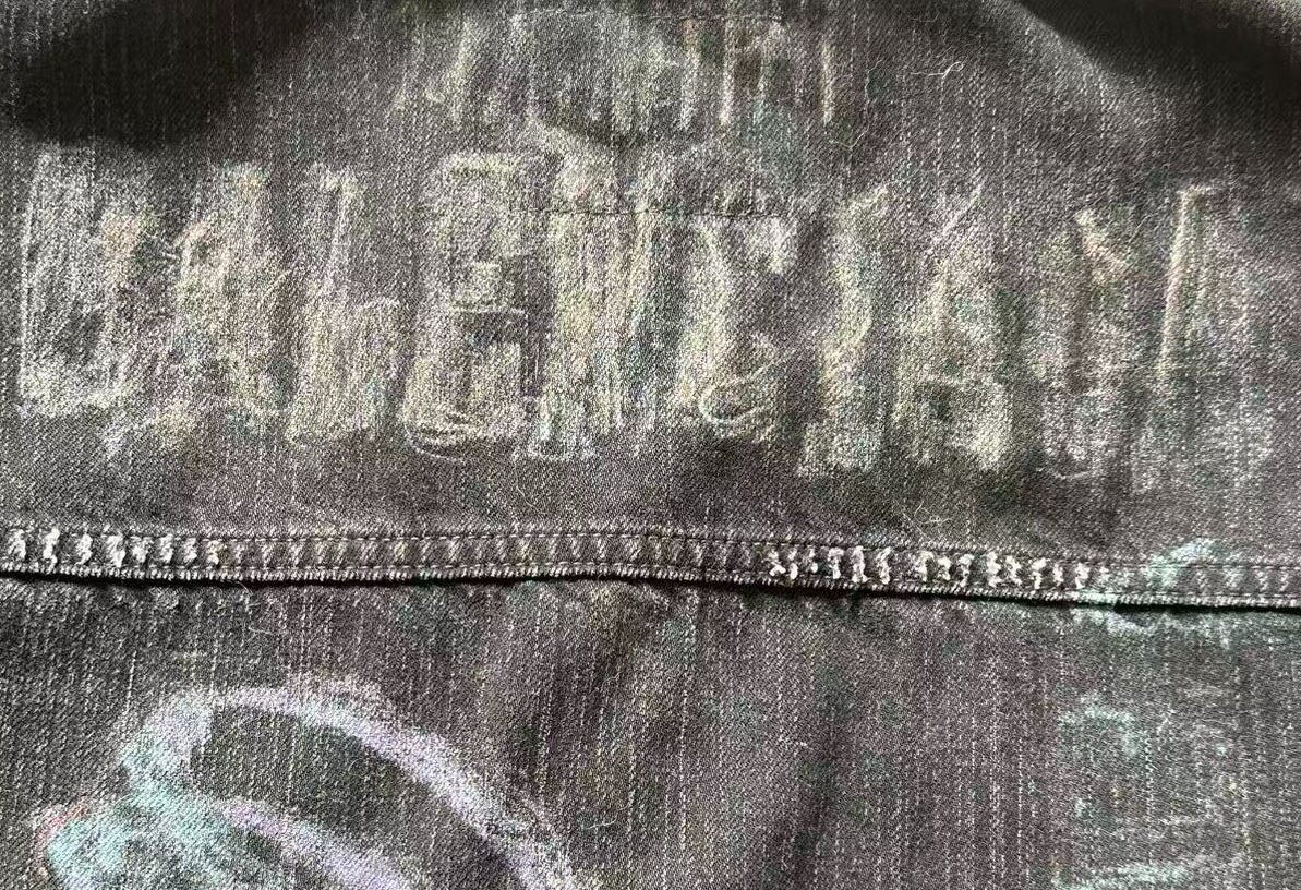Balenciaga Oversized Denim Jacket — detail