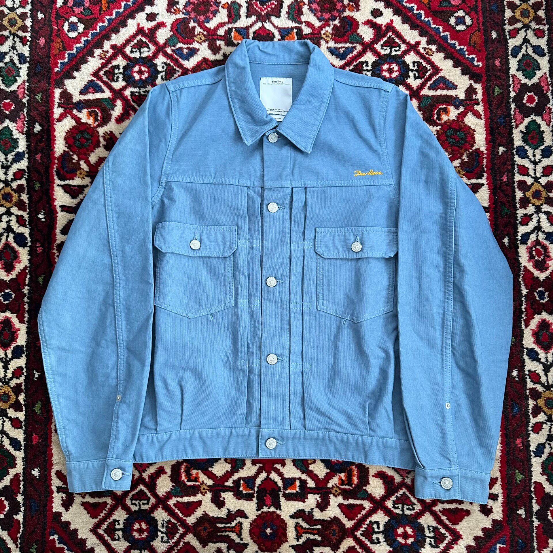 Visvim 17AW 101 Jumbo Denim Jacket — front