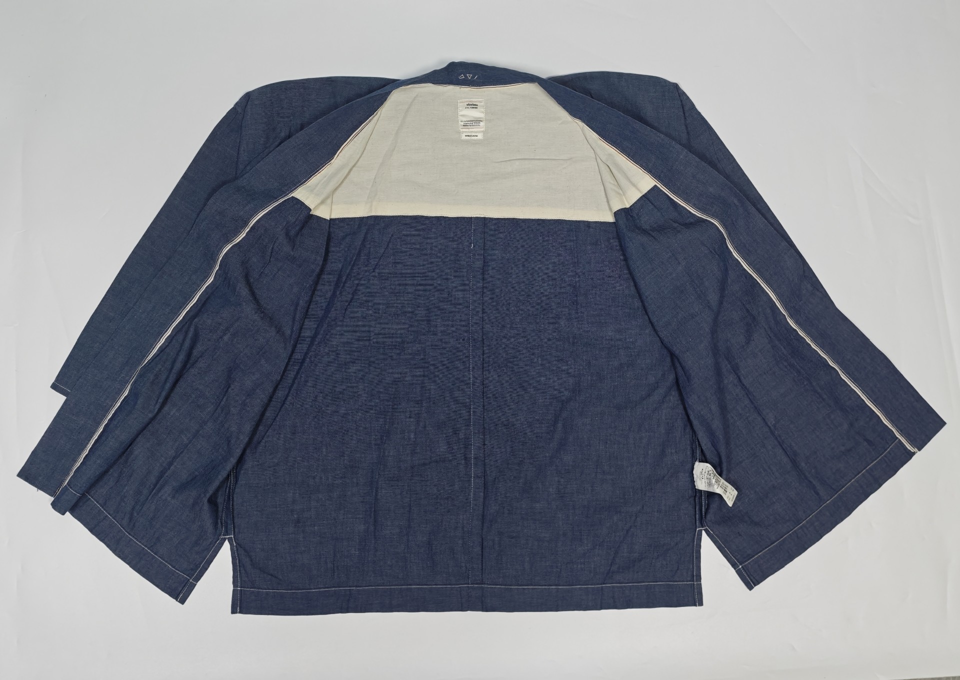 Visvim Noragi Indigo Jacket — back