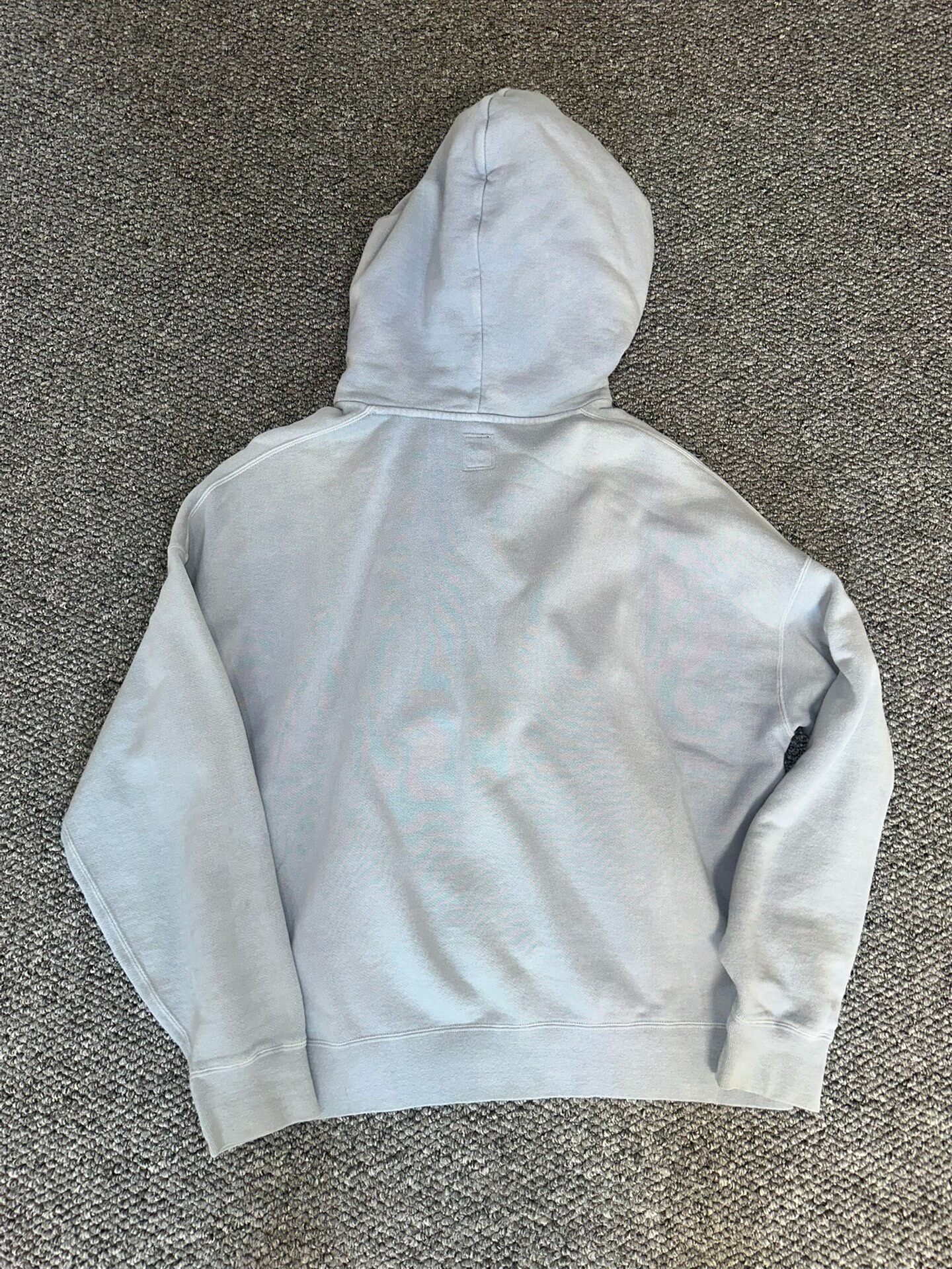 Visvim Haze Blue Hoodie — back