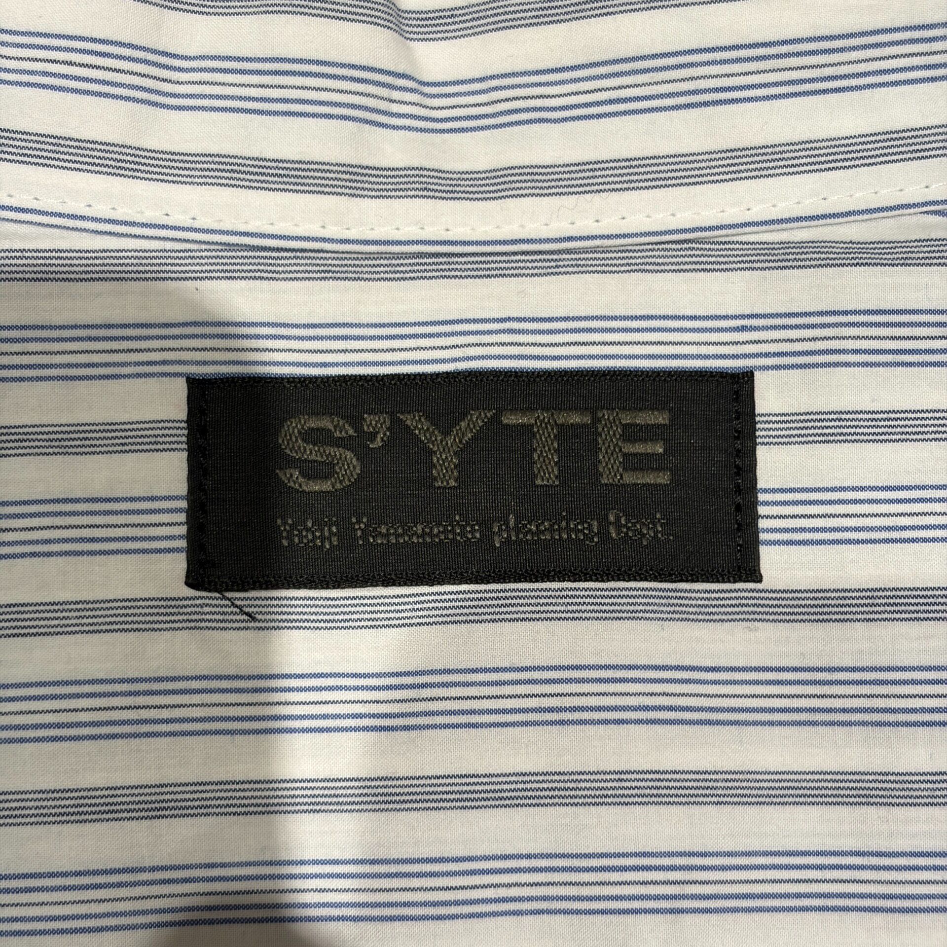 Yohji Yamamoto S'YTE Striped Shirt — back