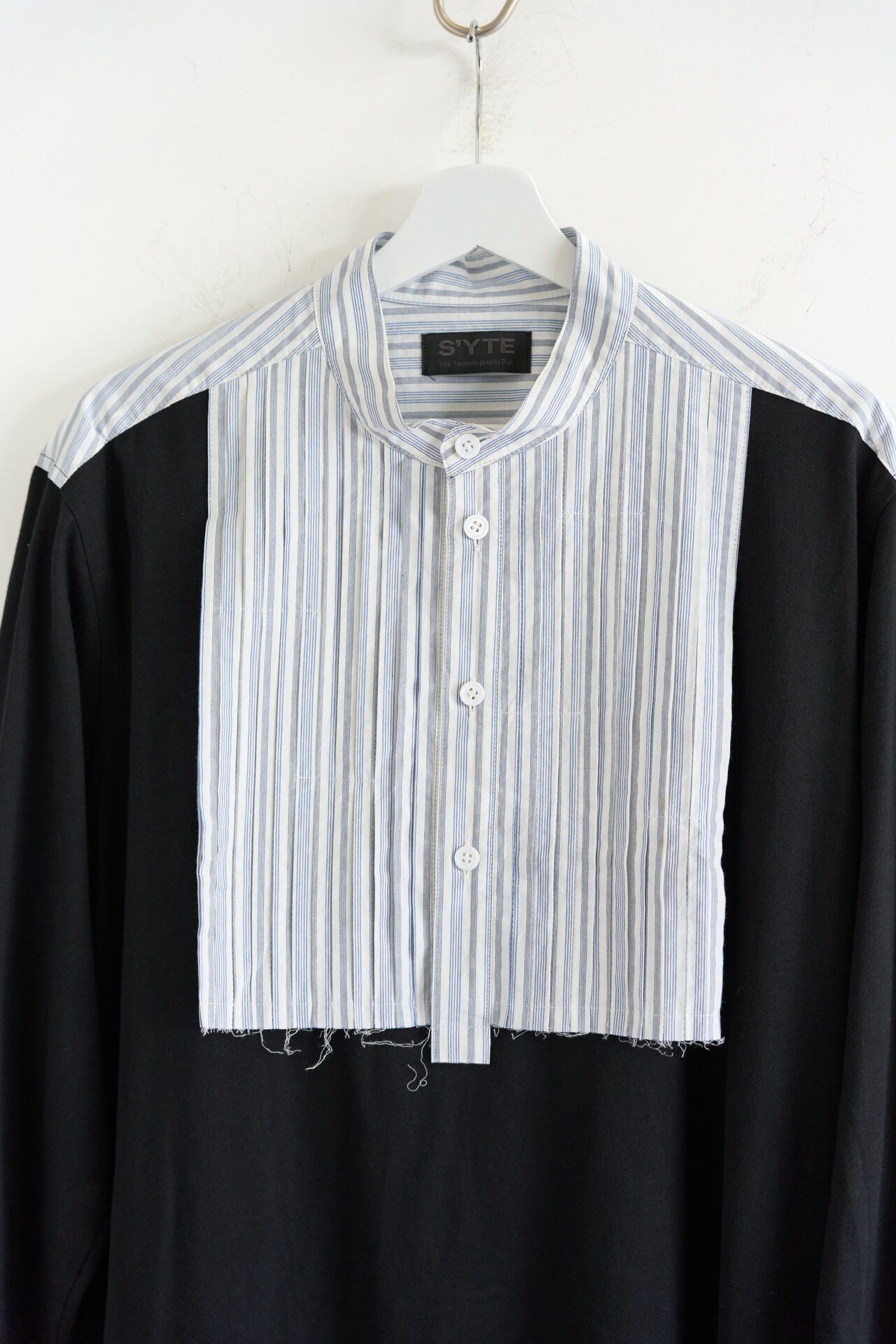 Yohji Yamamoto S'YTE Striped Shirt — detail