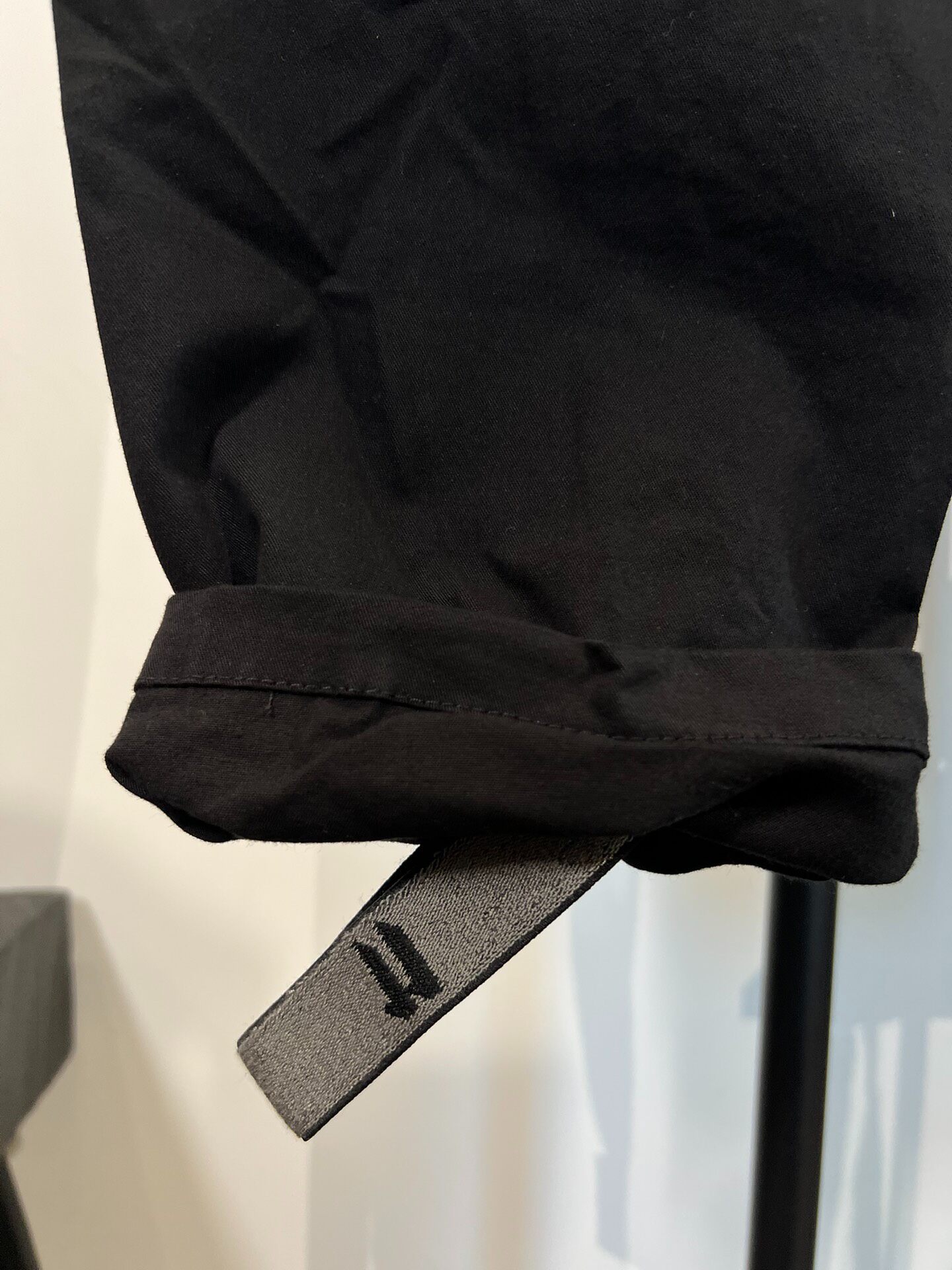 Boris Bidjan Saberi P19 Drop Crotch Pants — back