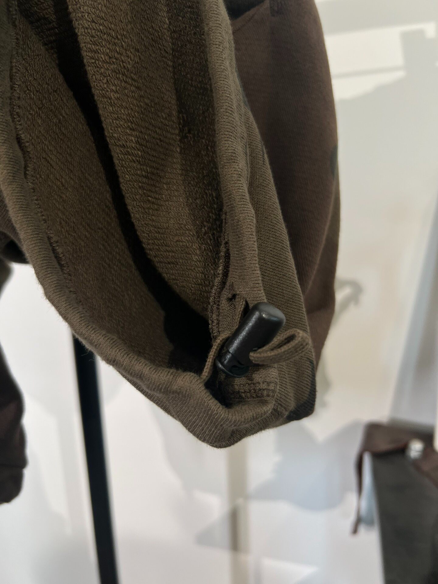 Boris Bidjan Saberi Camo Shorts L — detail