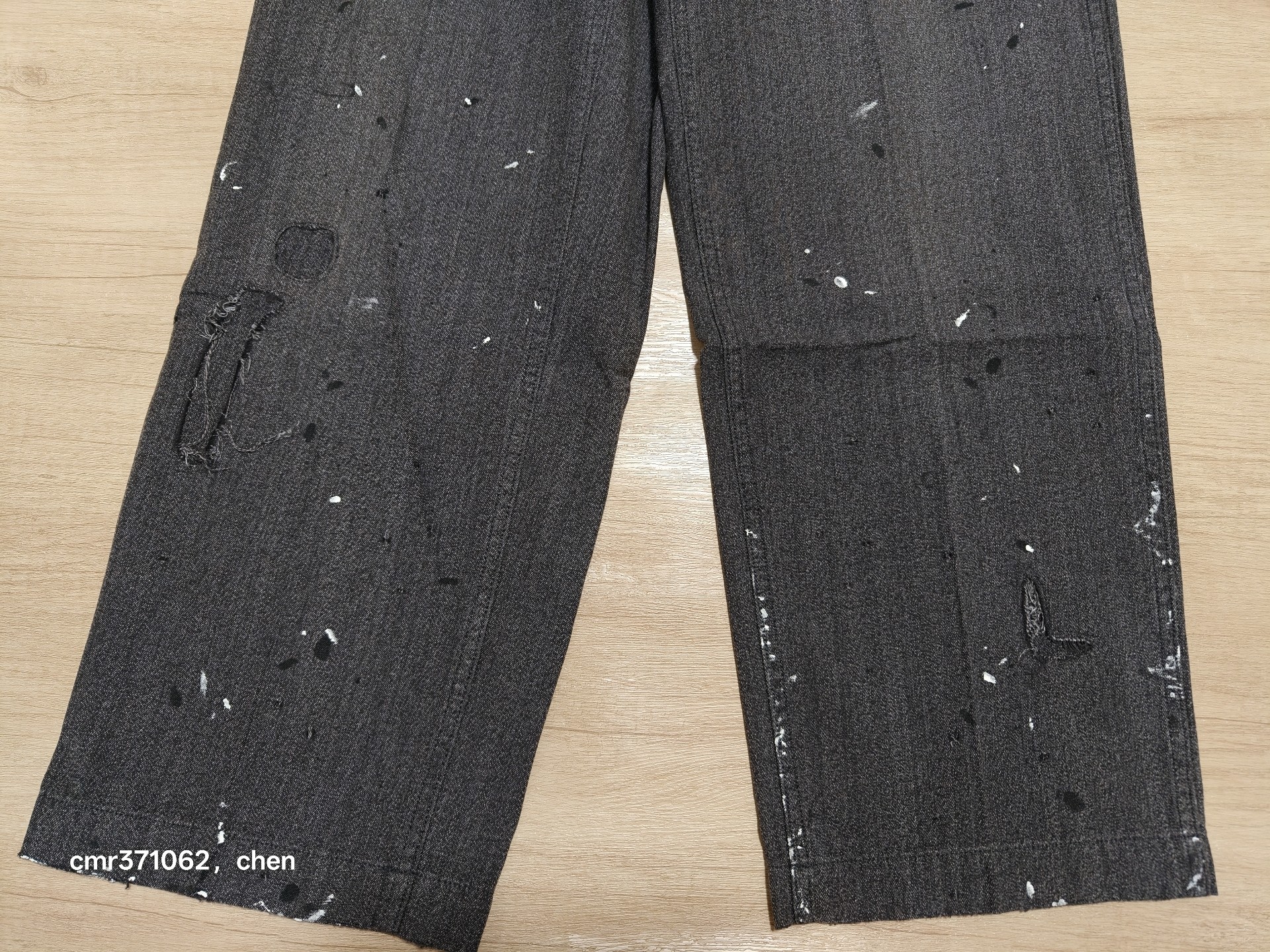 Visvim ICT Broader Chino Crash Pants — back
