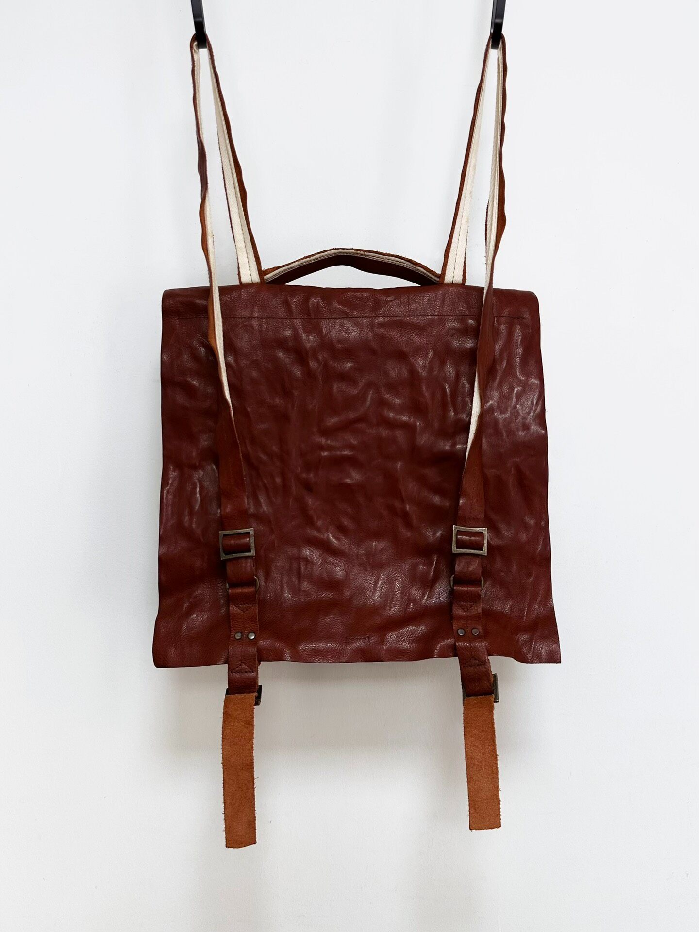 Kaval Rare Accordion Leather Backpack