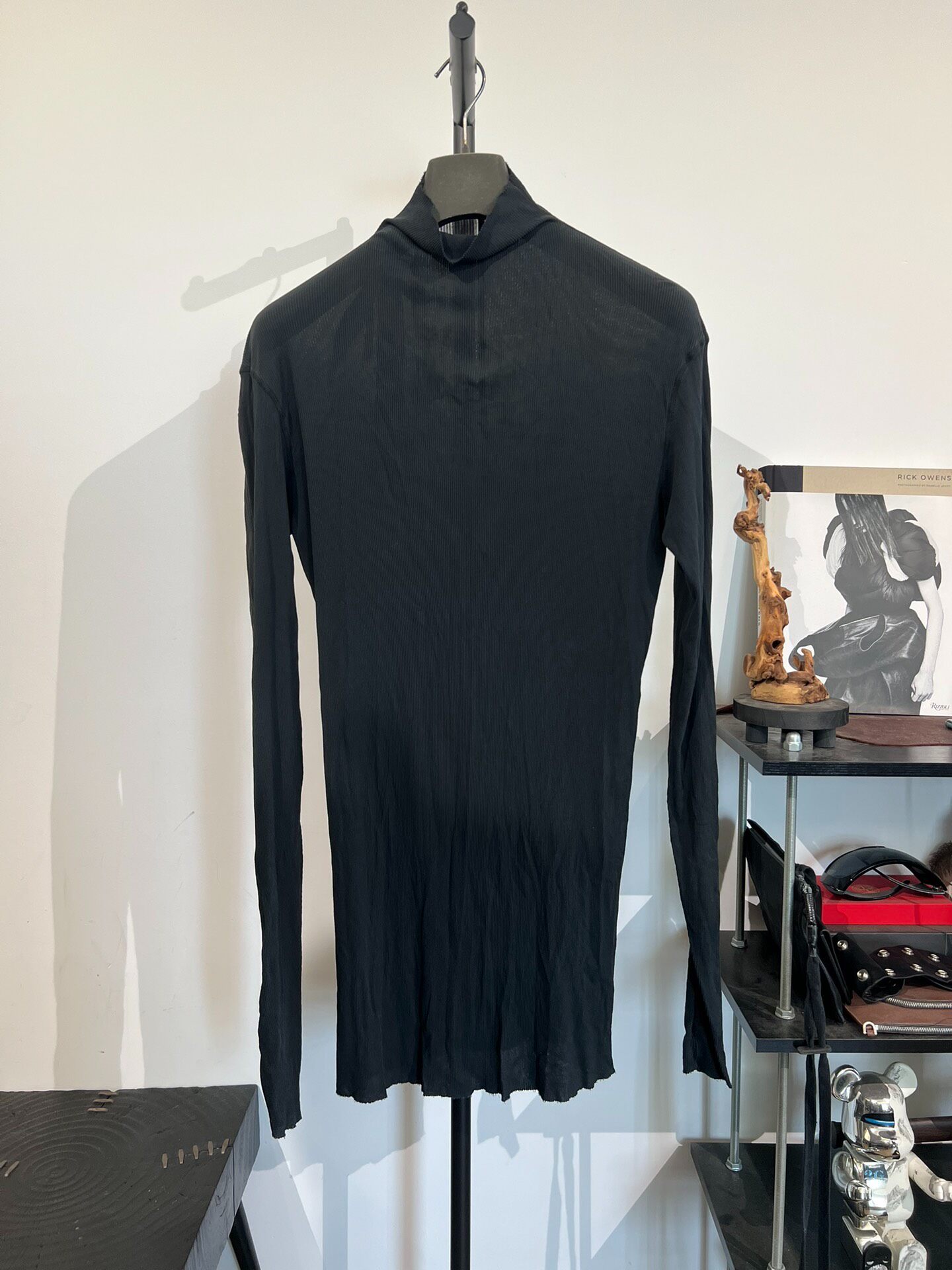 Boris Bidjan Saberi Knit High-Neck Top — front
