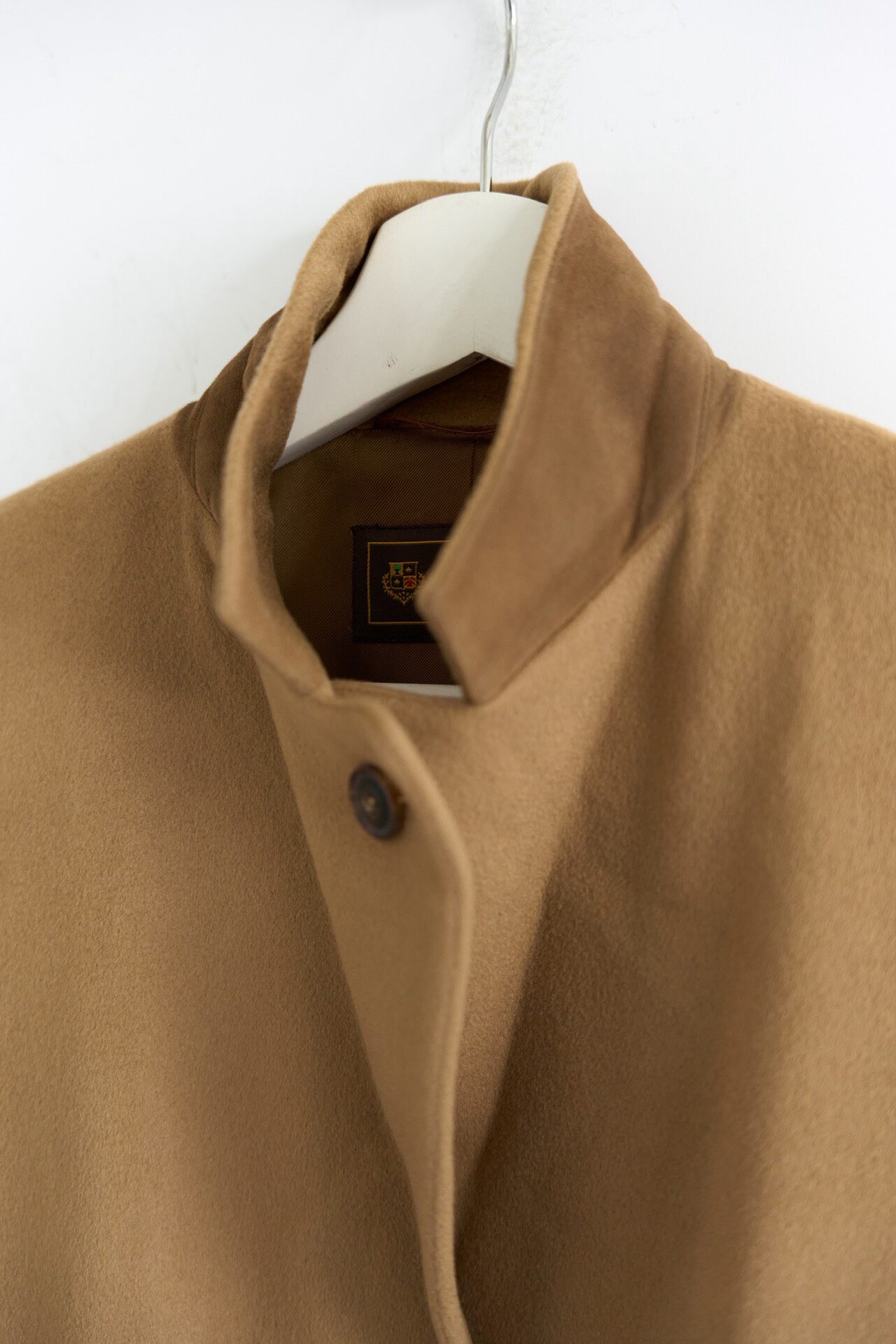Loro Piana Camel Wool Riding Coat — back