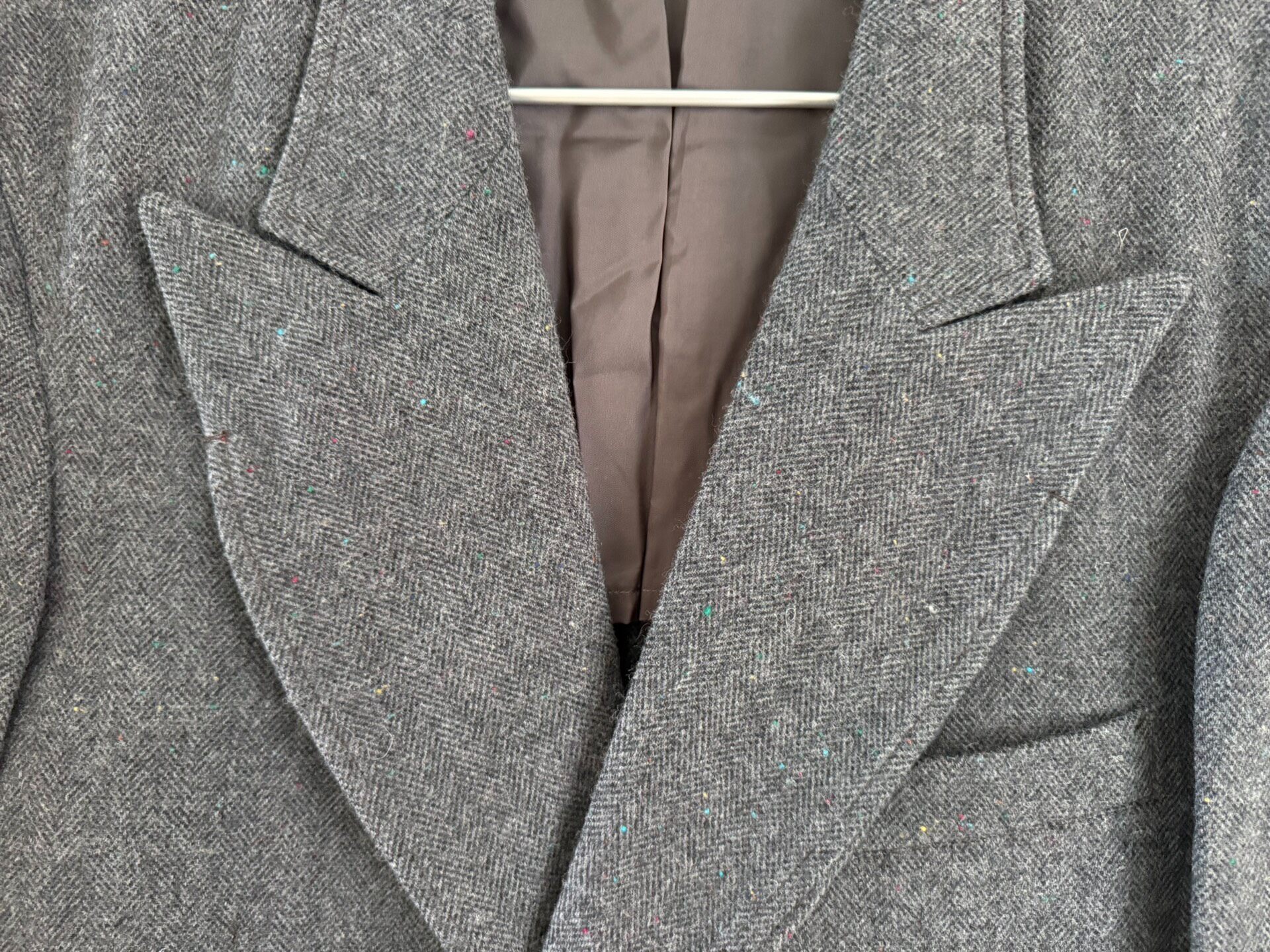 Yohji Yamamoto 11AW Peak Lapel Blazer — label