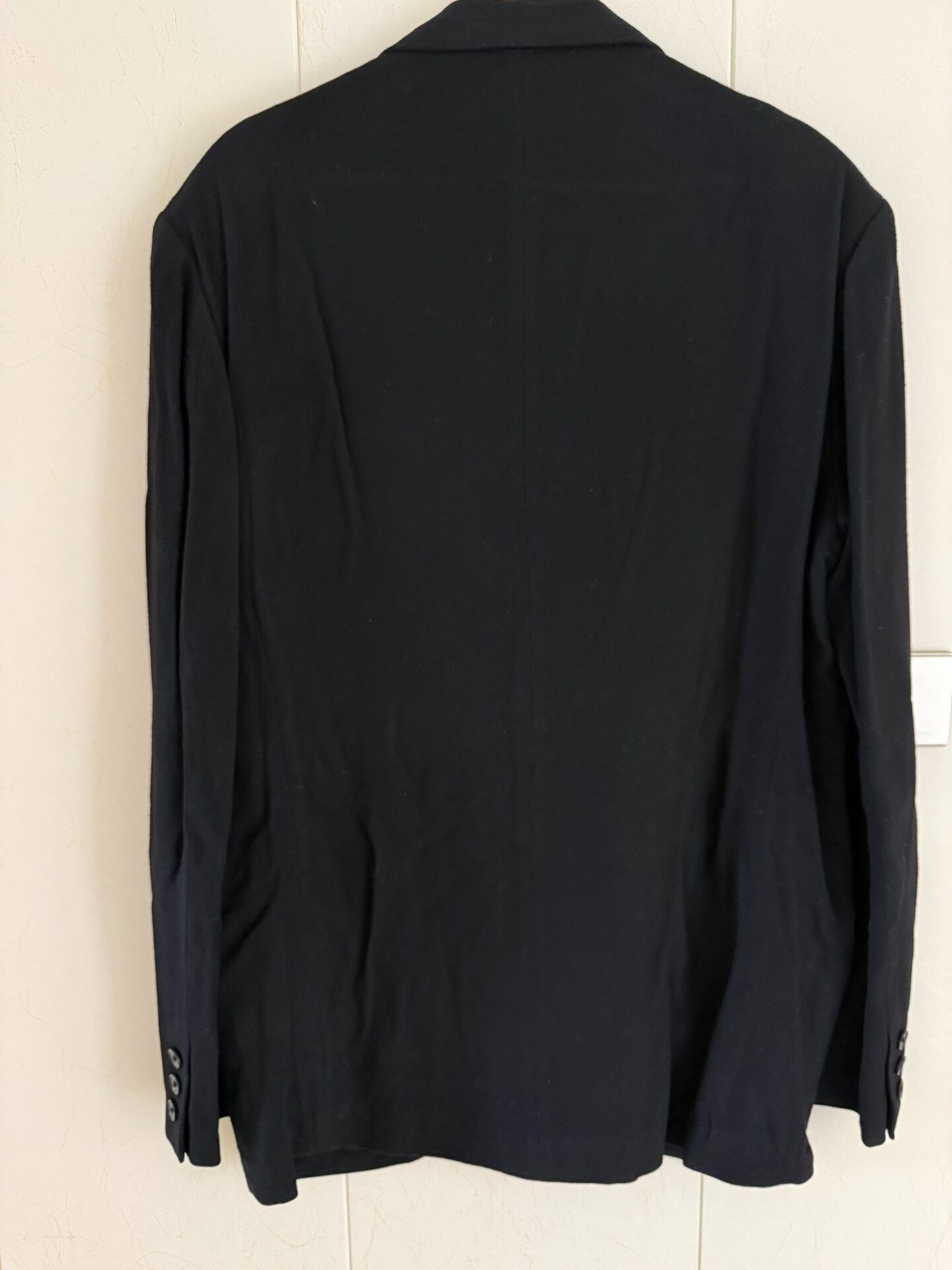 Yohji Yamamoto 07AW Silk Blazer — detail