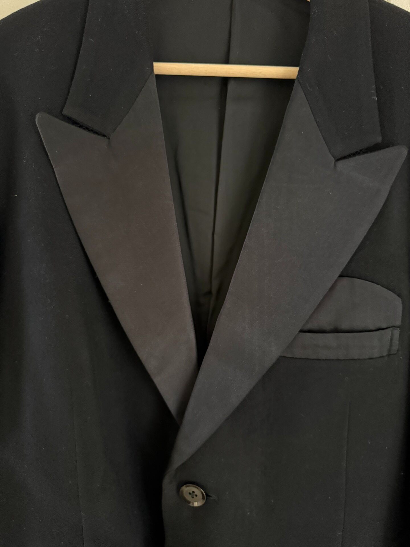 Yohji Yamamoto 07AW Silk Blazer — front