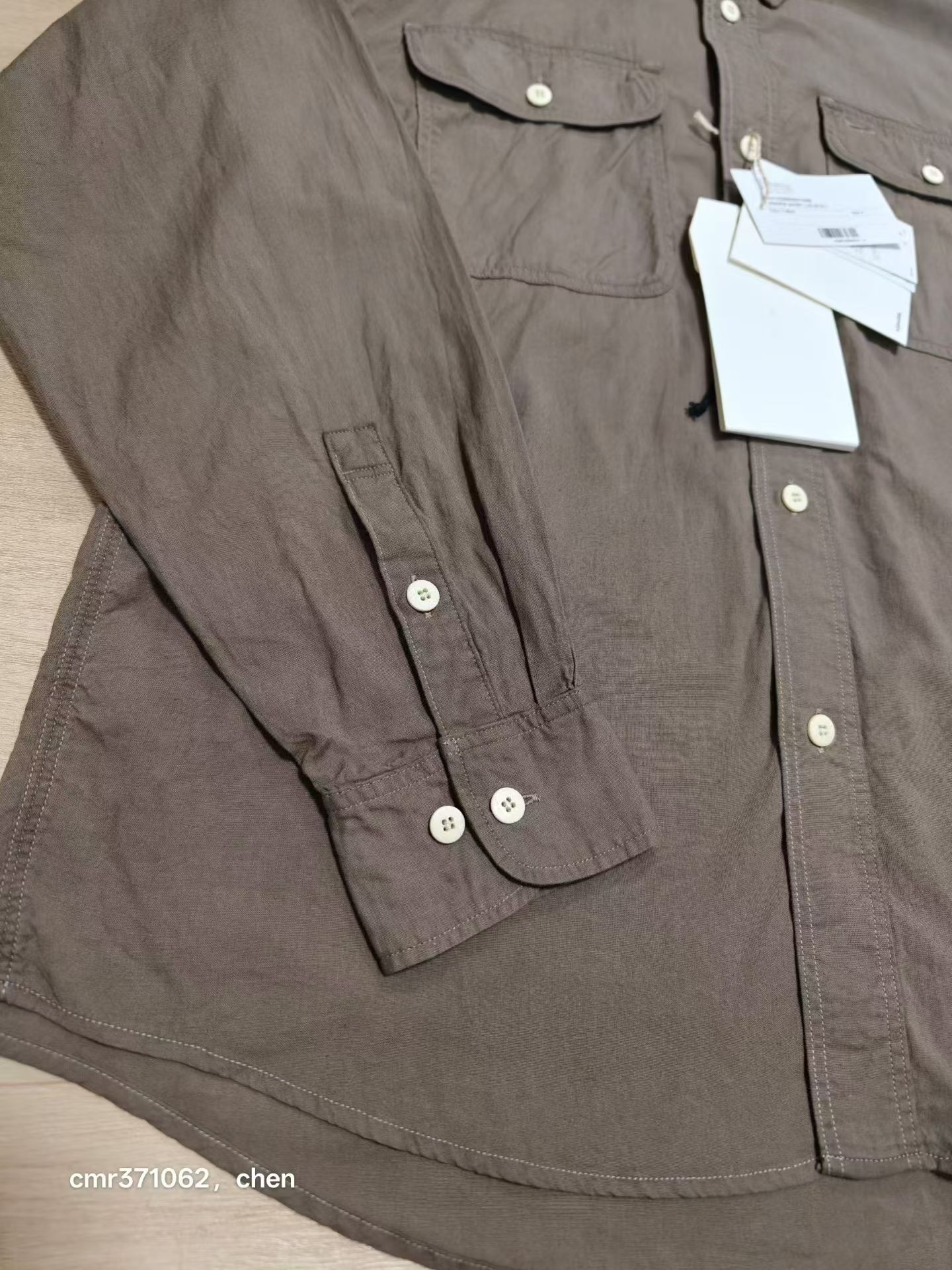 Visvim ICT Langer Long Sleeve Shirt — back