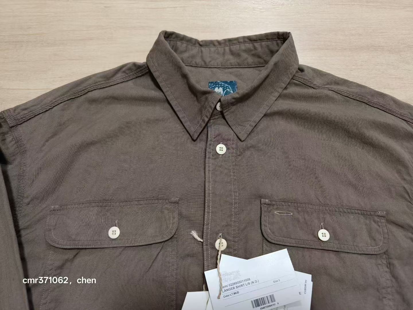 Visvim ICT Langer Long Sleeve Shirt — detail