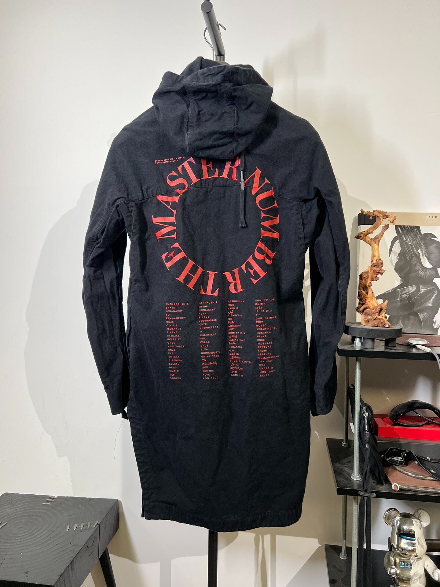 Boris Bidjan Saberi 11 S3 Hooded Coat M