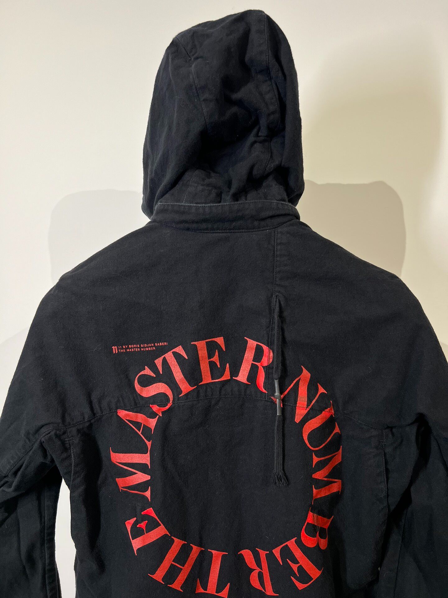 Boris Bidjan Saberi 11 S3 Hooded Coat M — back