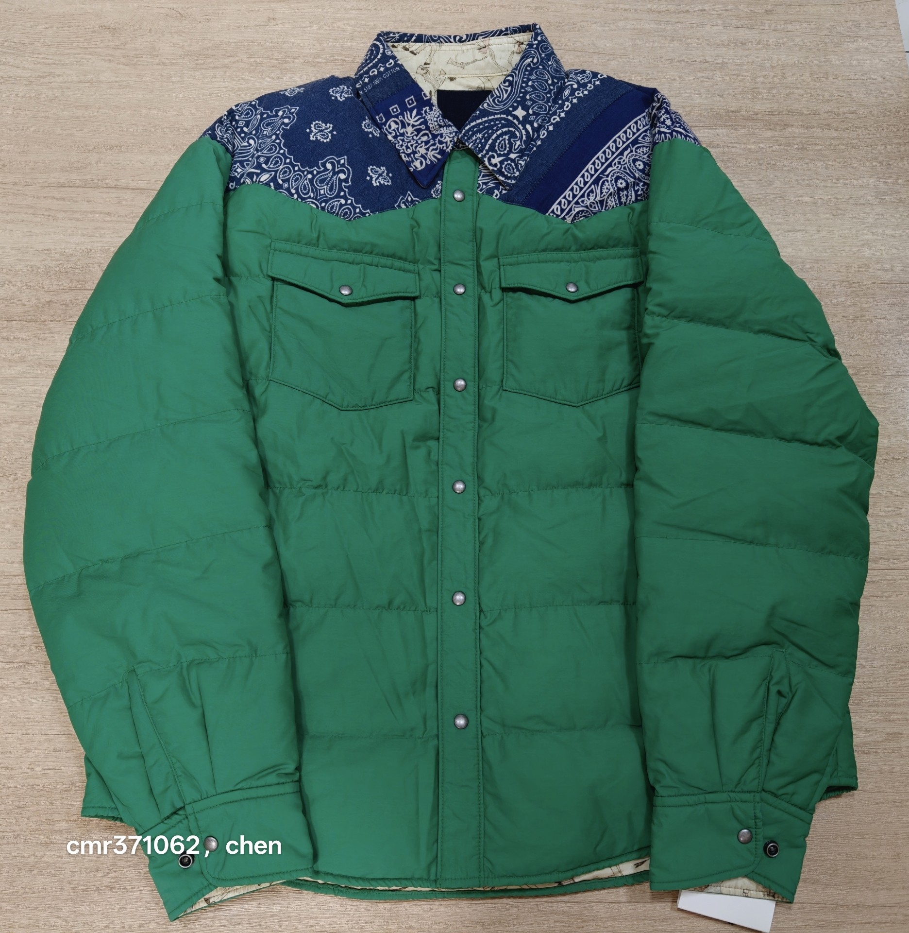 Visvim ICT Kerchief Down Jacket
